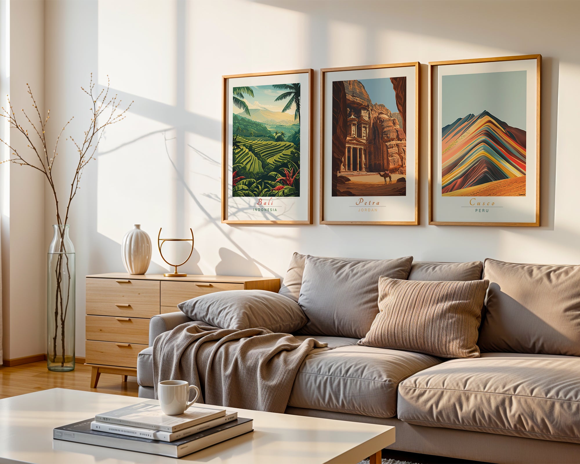 Ideas creativas para decorar una pared en blanco