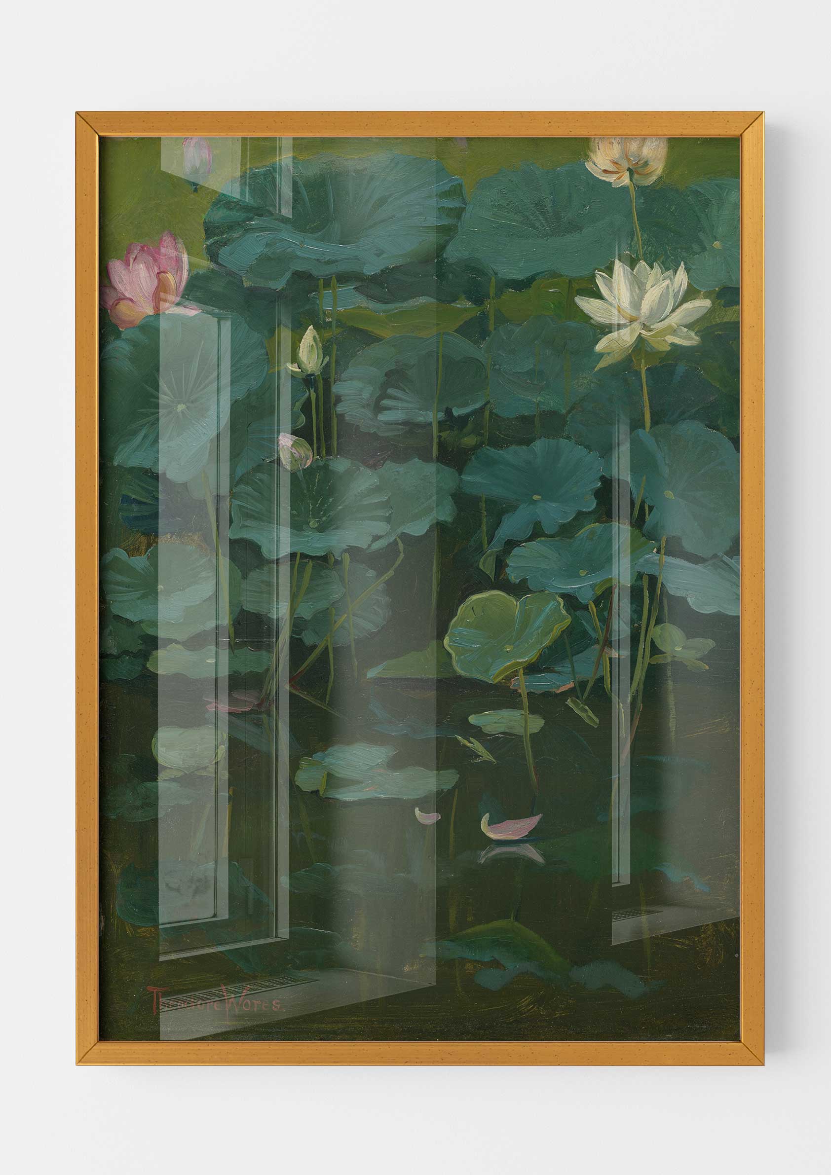 Theodore Wores - Buddha's Flowers
