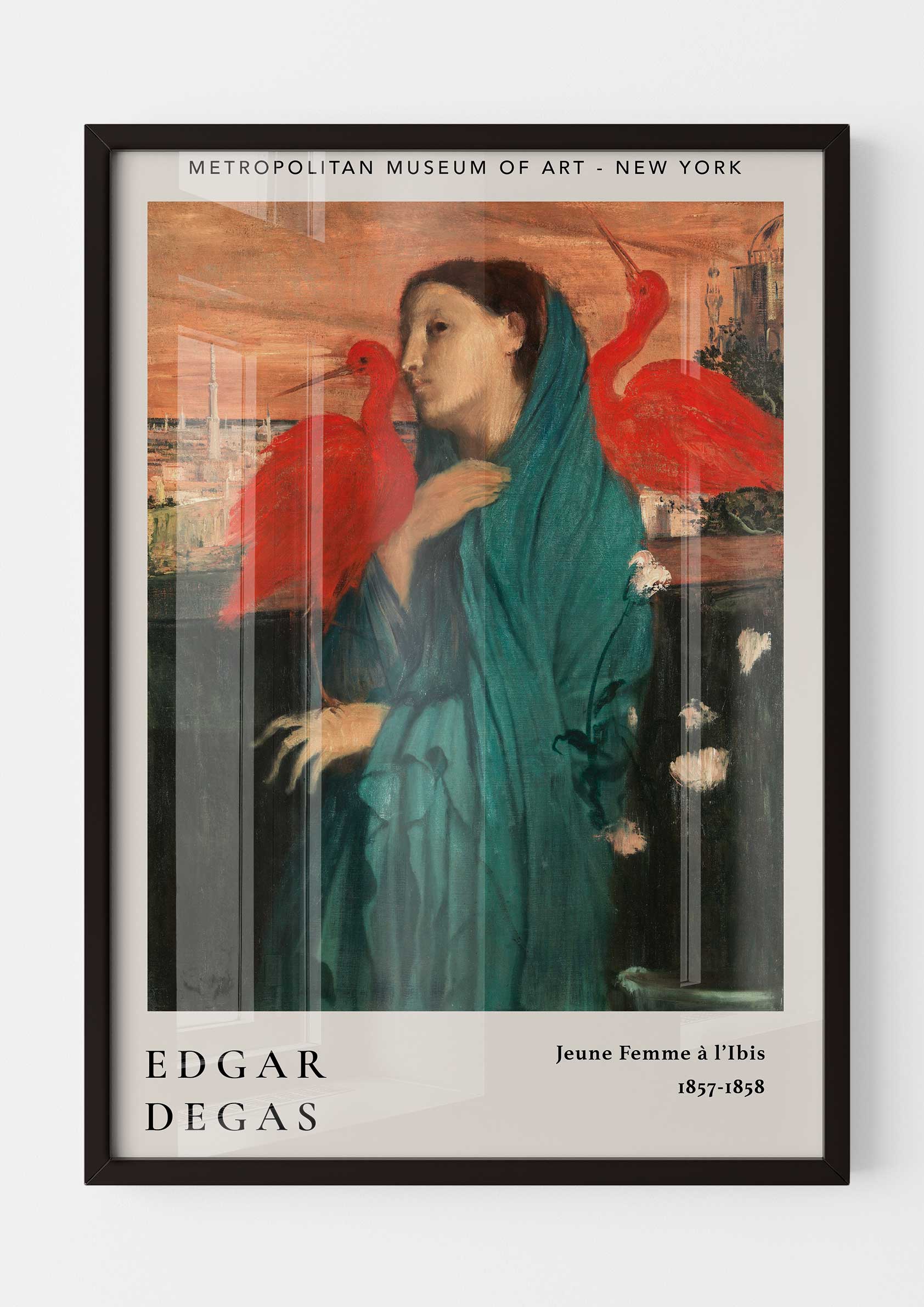 Edgar Degas - Jeune Femme à l'Ibis