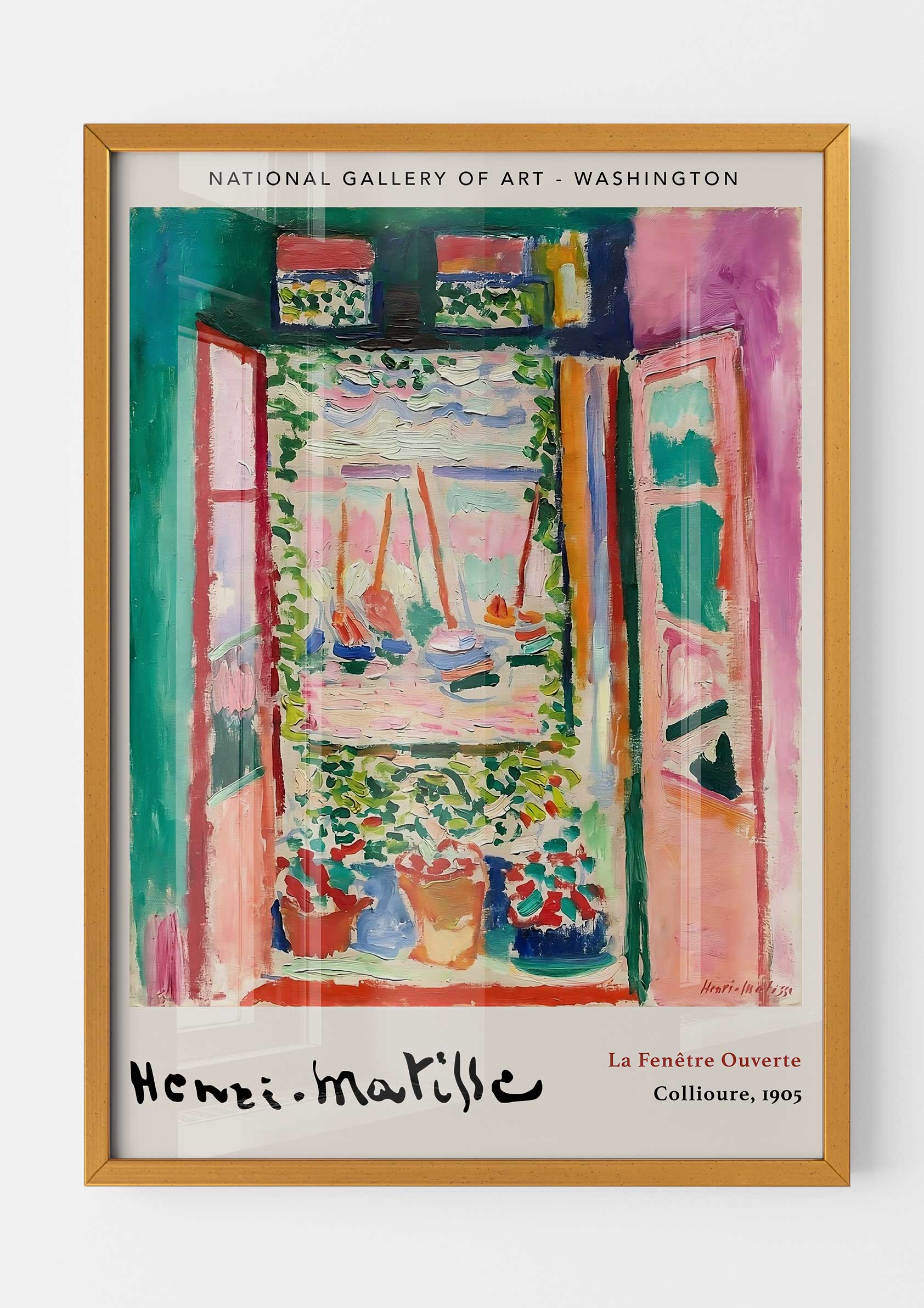 Henri Matisse - La Fenêtre Ouverte