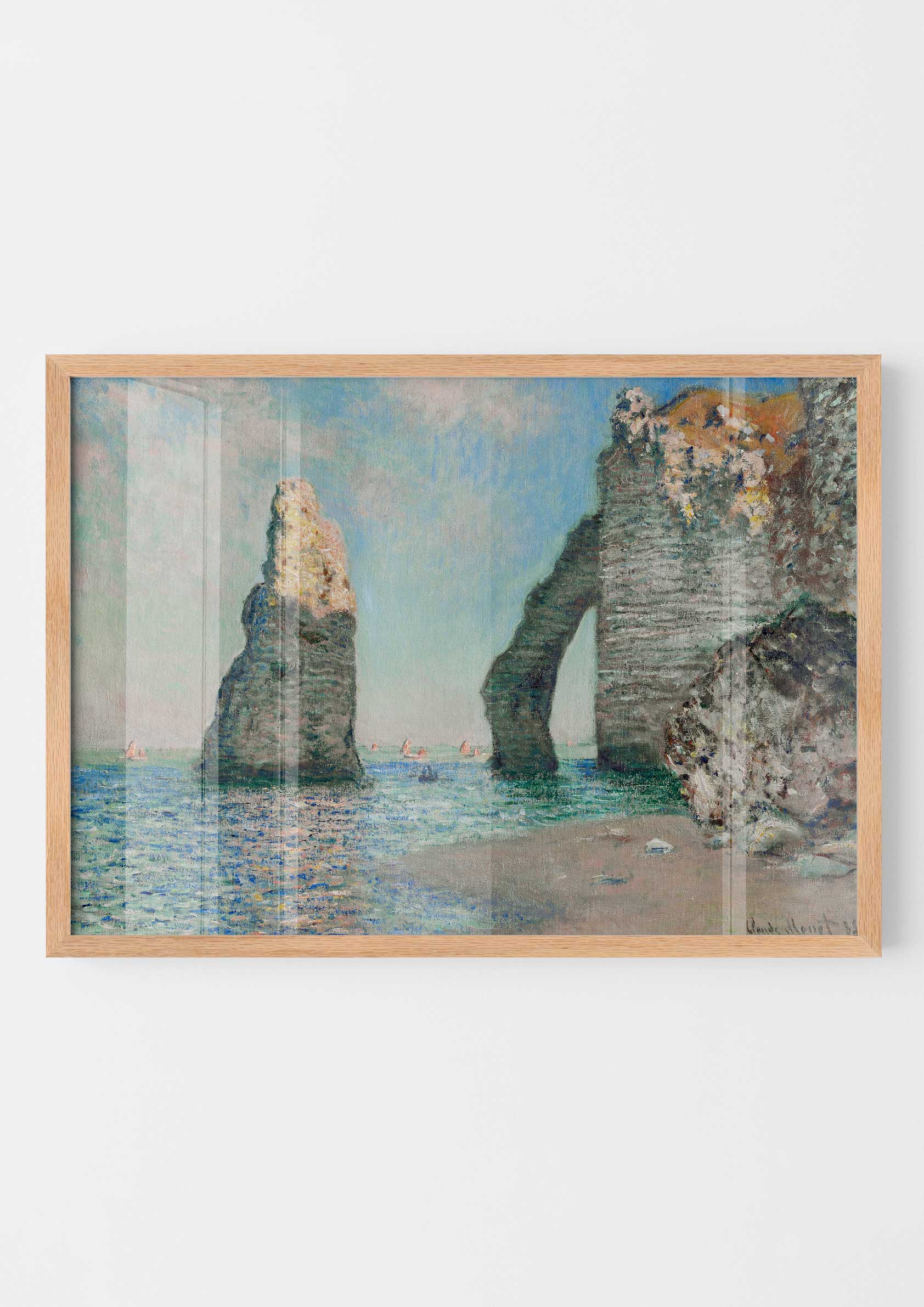 Claude Monet - Les Falaises à Étretat
