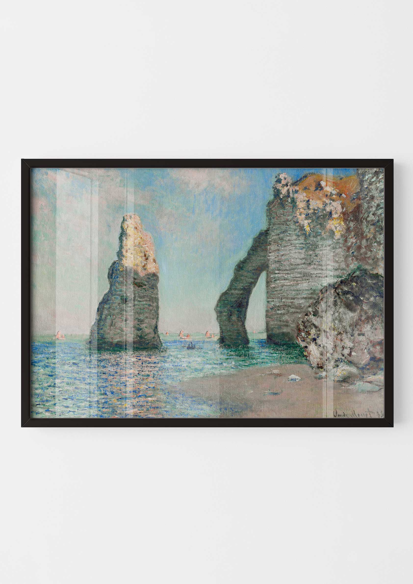 Claude Monet - Les Falaises à Étretat