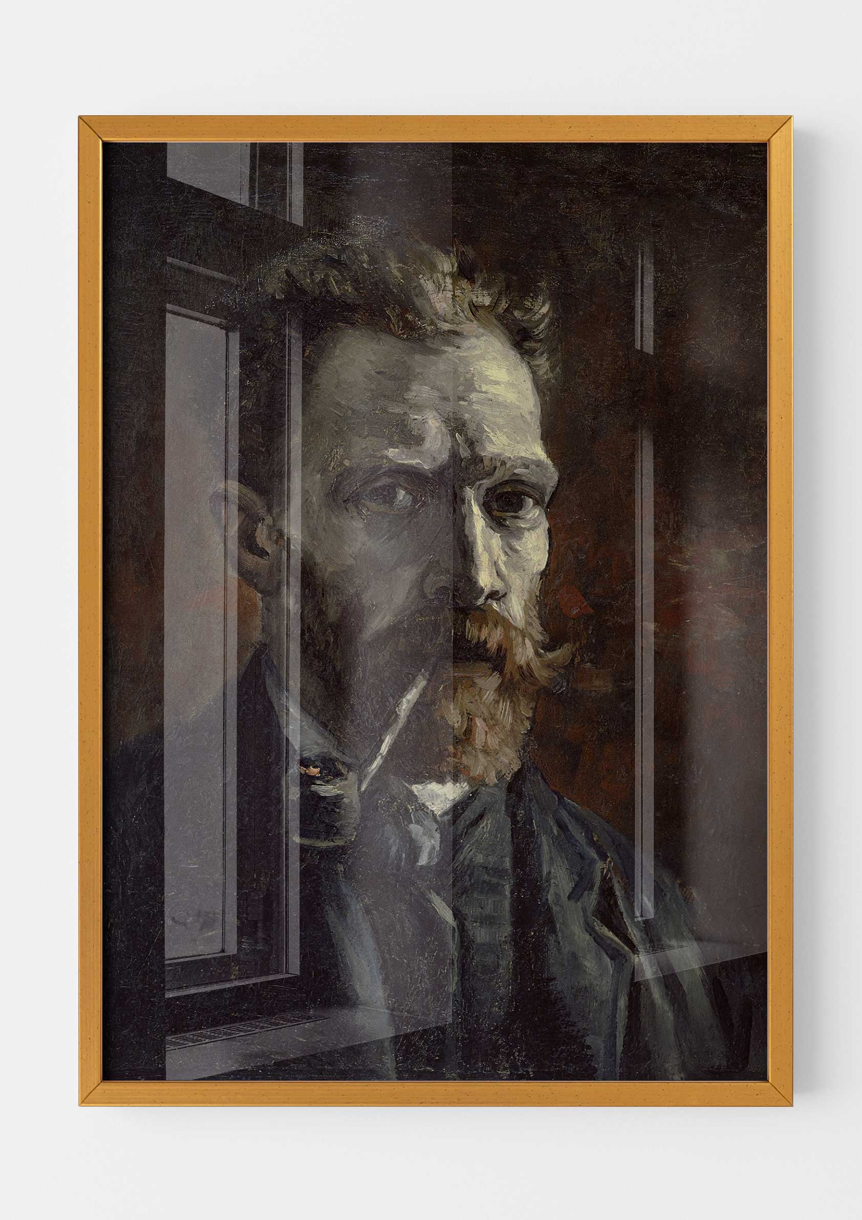 Vincent van Gogh - Autoportrait avec Pipe