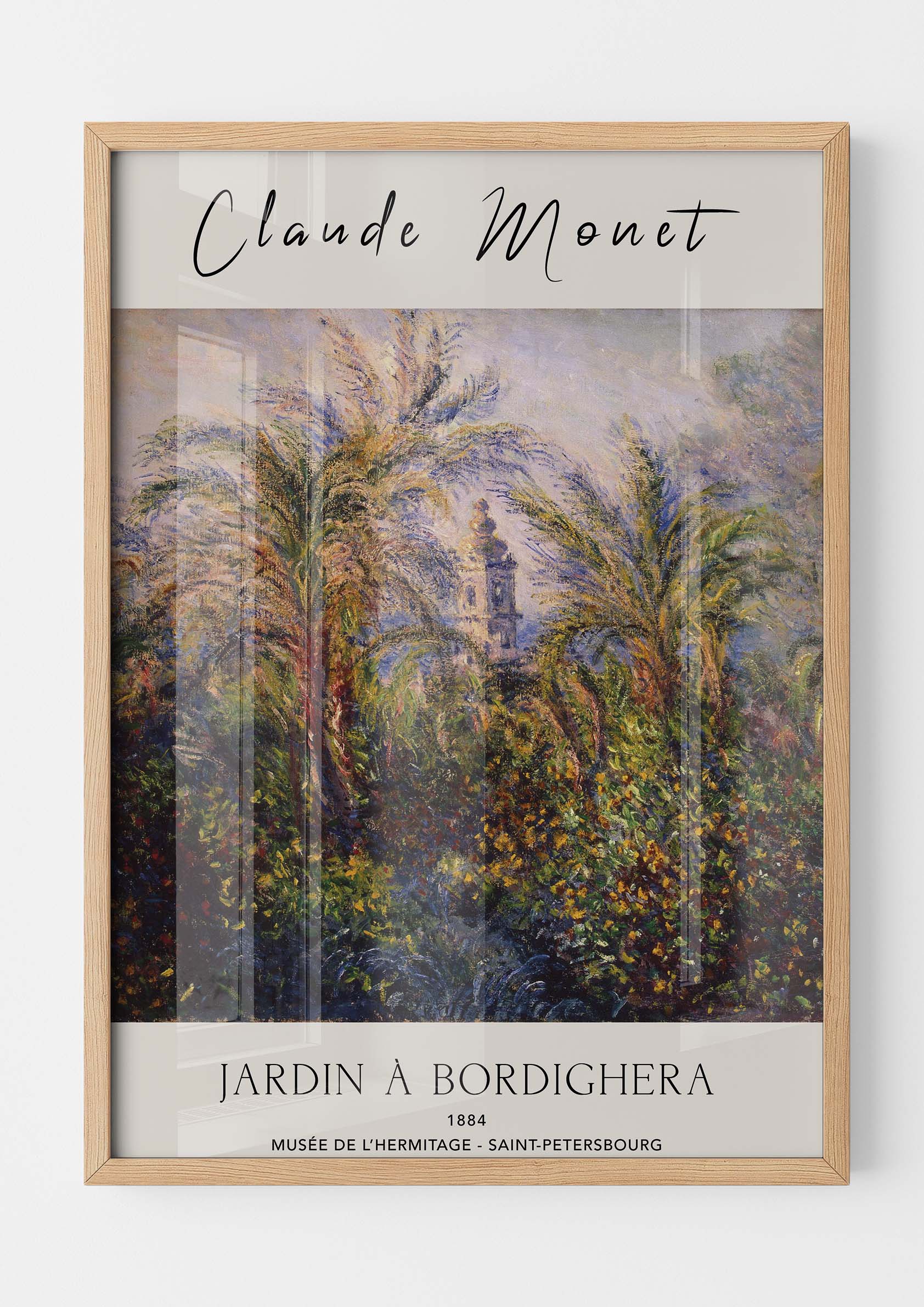 Claude Monet - Jardin à Bordighera