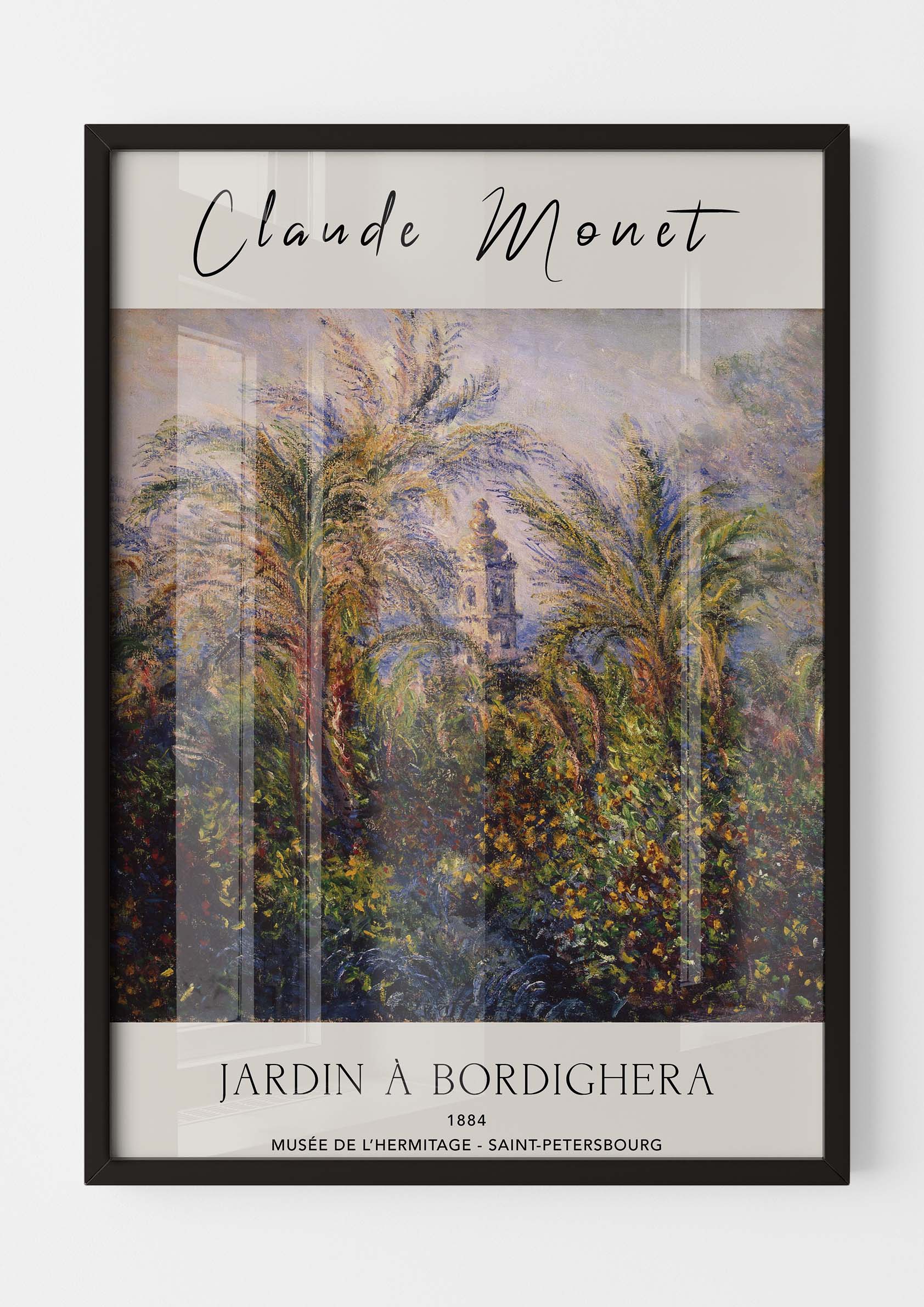 Claude Monet - Jardin à Bordighera