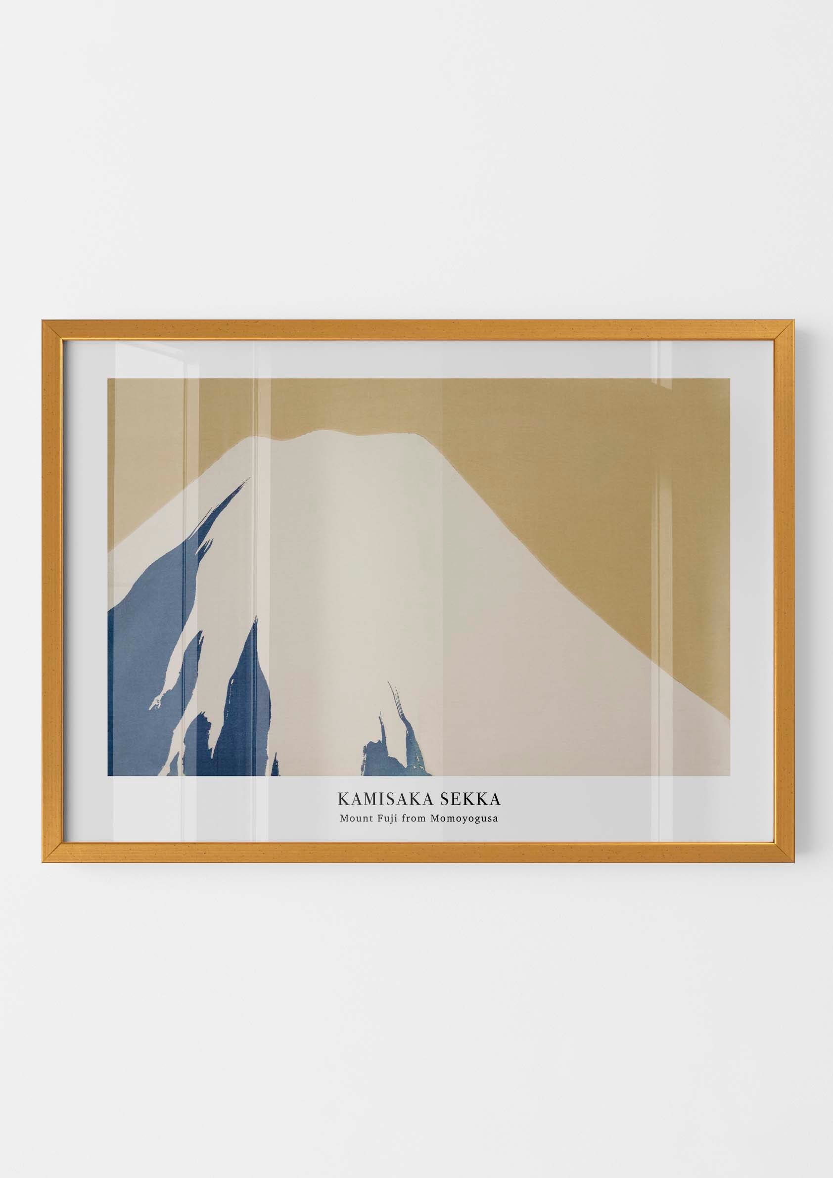 Kamisaka Sekka - Mount Fuji from Momoyogusa