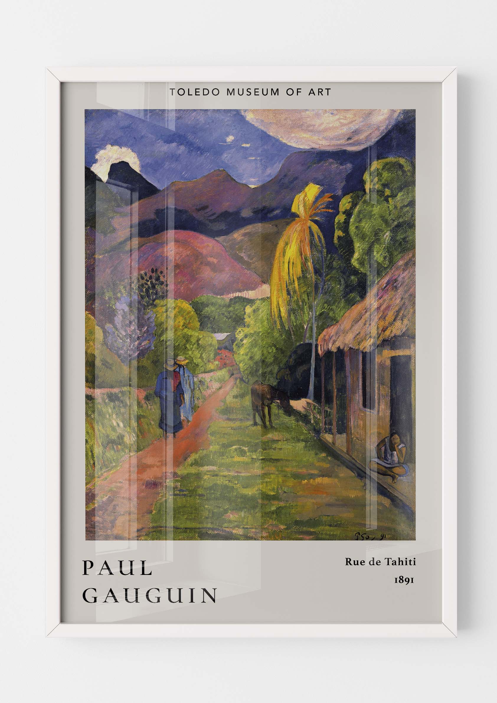 Paul Gauguin - Rue de Tahiti