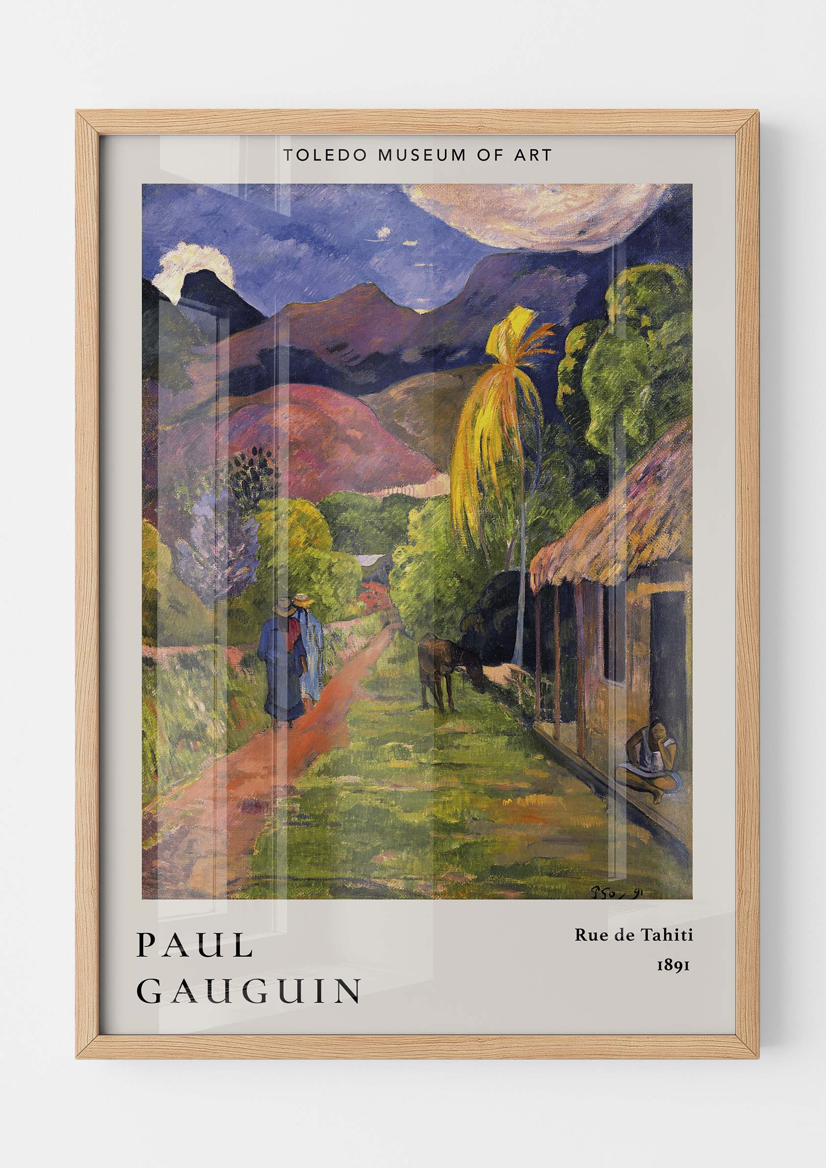 Paul Gauguin - Rue de Tahiti