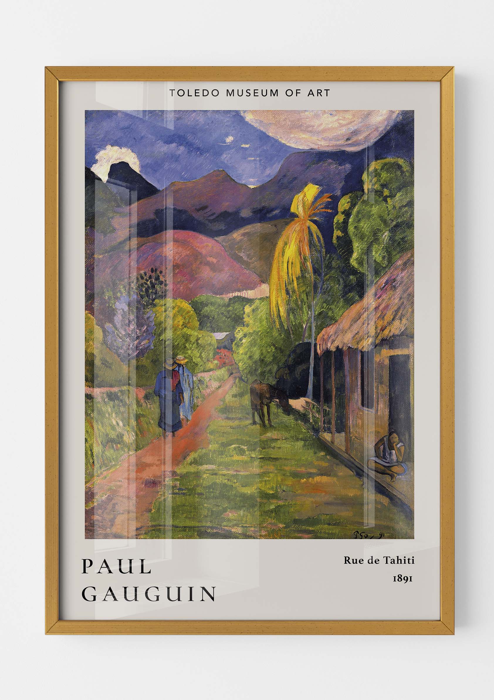 Paul Gauguin - Rue de Tahiti