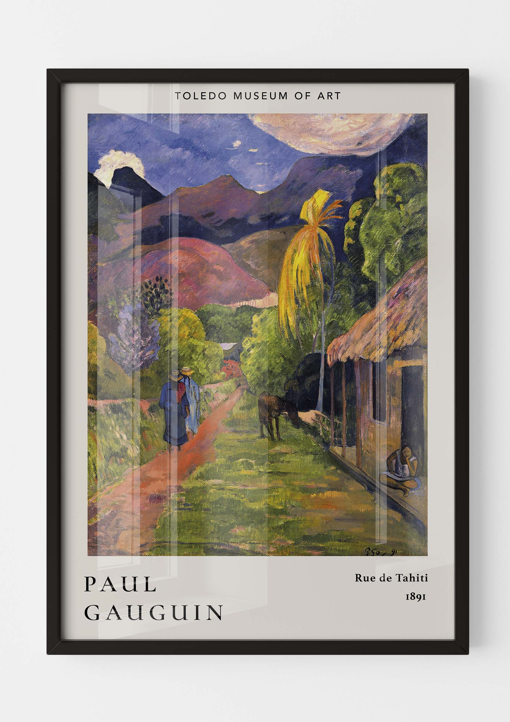 Paul Gauguin - Rue de Tahiti