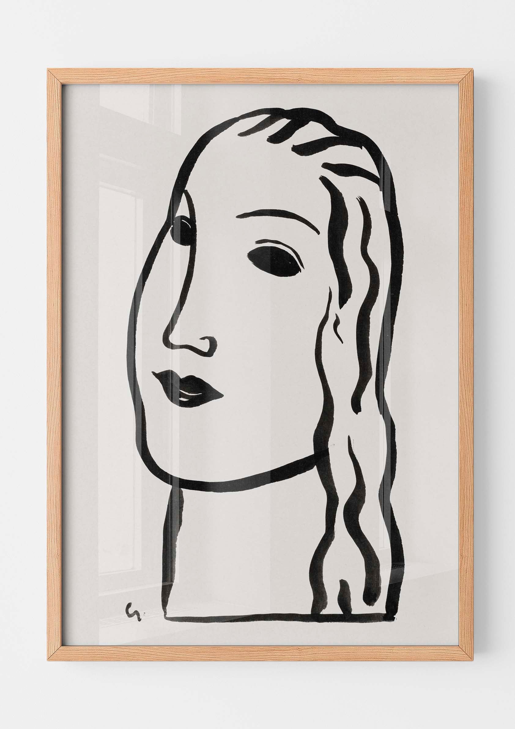 Leo Gestel - Woman's Head