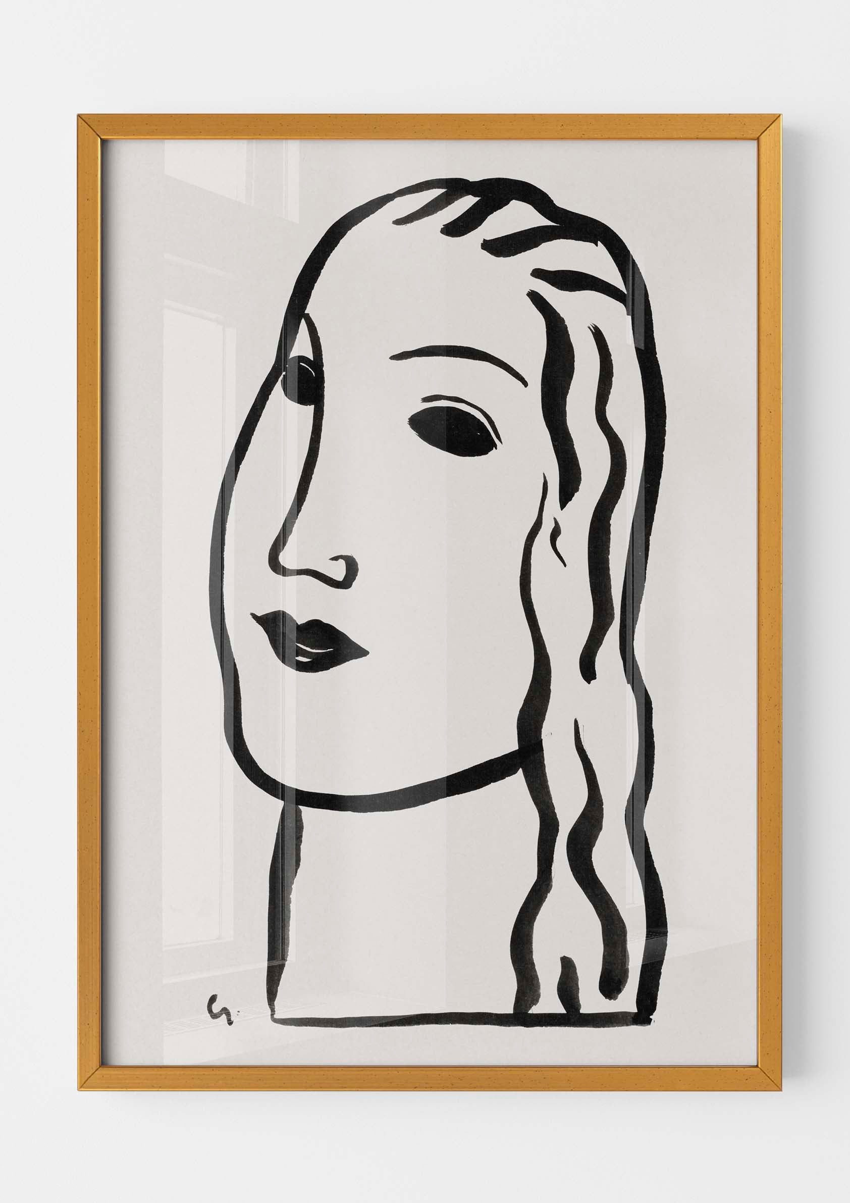 Leo Gestel - Woman's Head