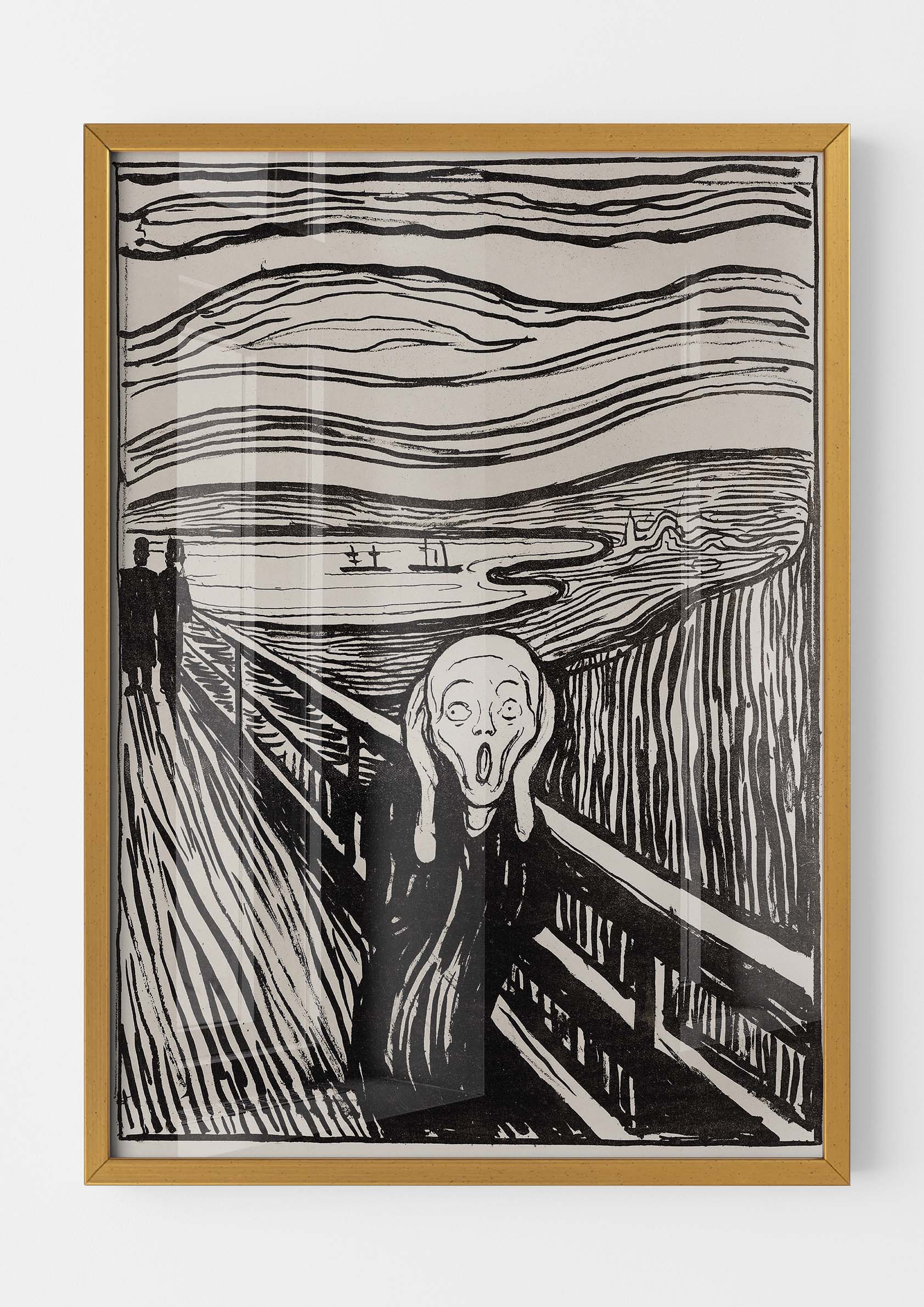 Edvard Munch - Le Cri II