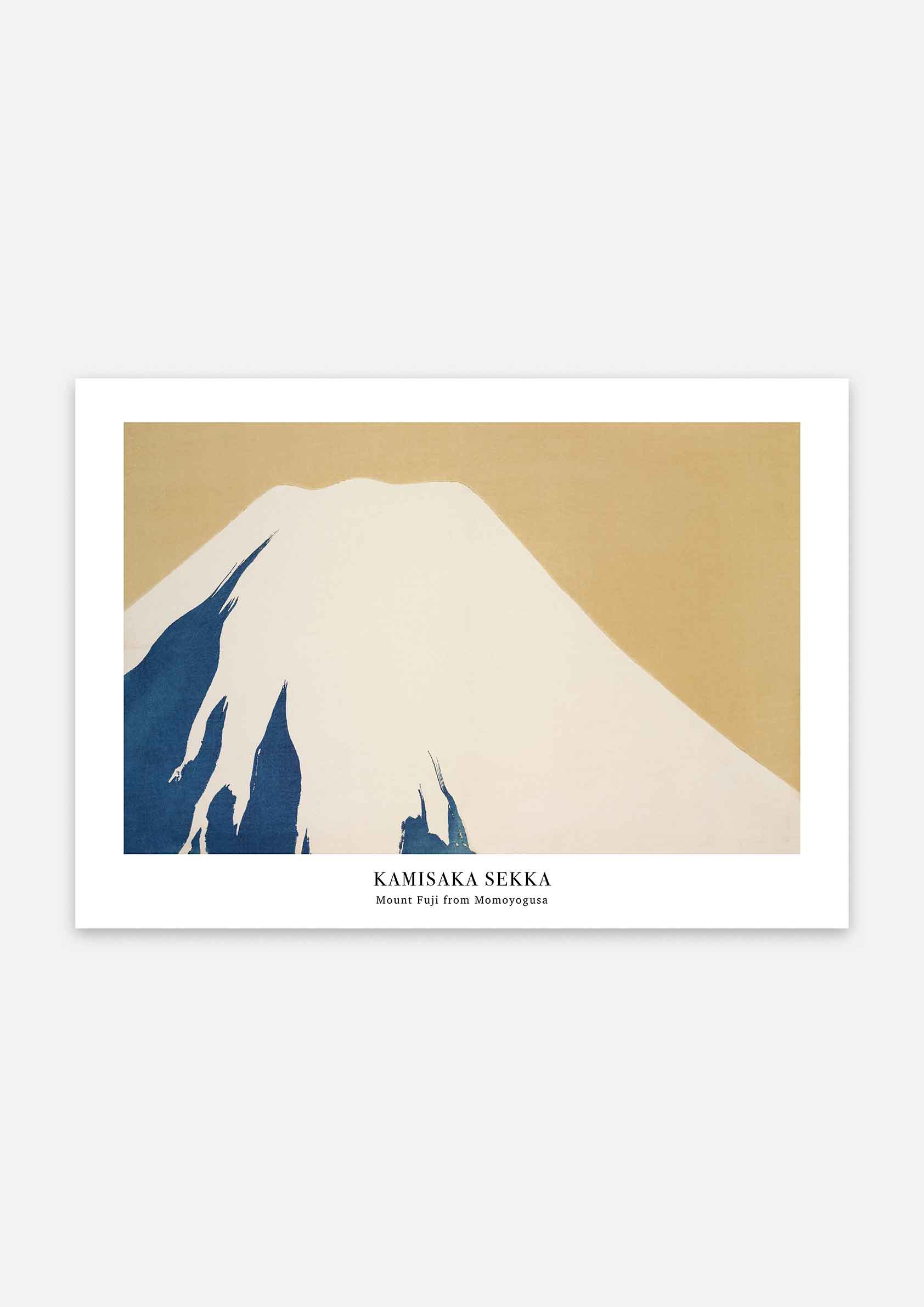 Kamisaka Sekka - Mount Fuji from Momoyogusa