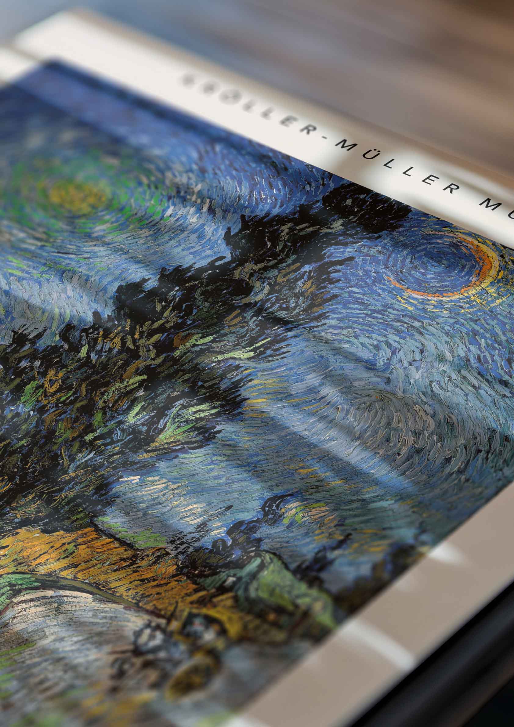 Vincent Van Gogh - Route avec Cyprès et Ciel Étoilé