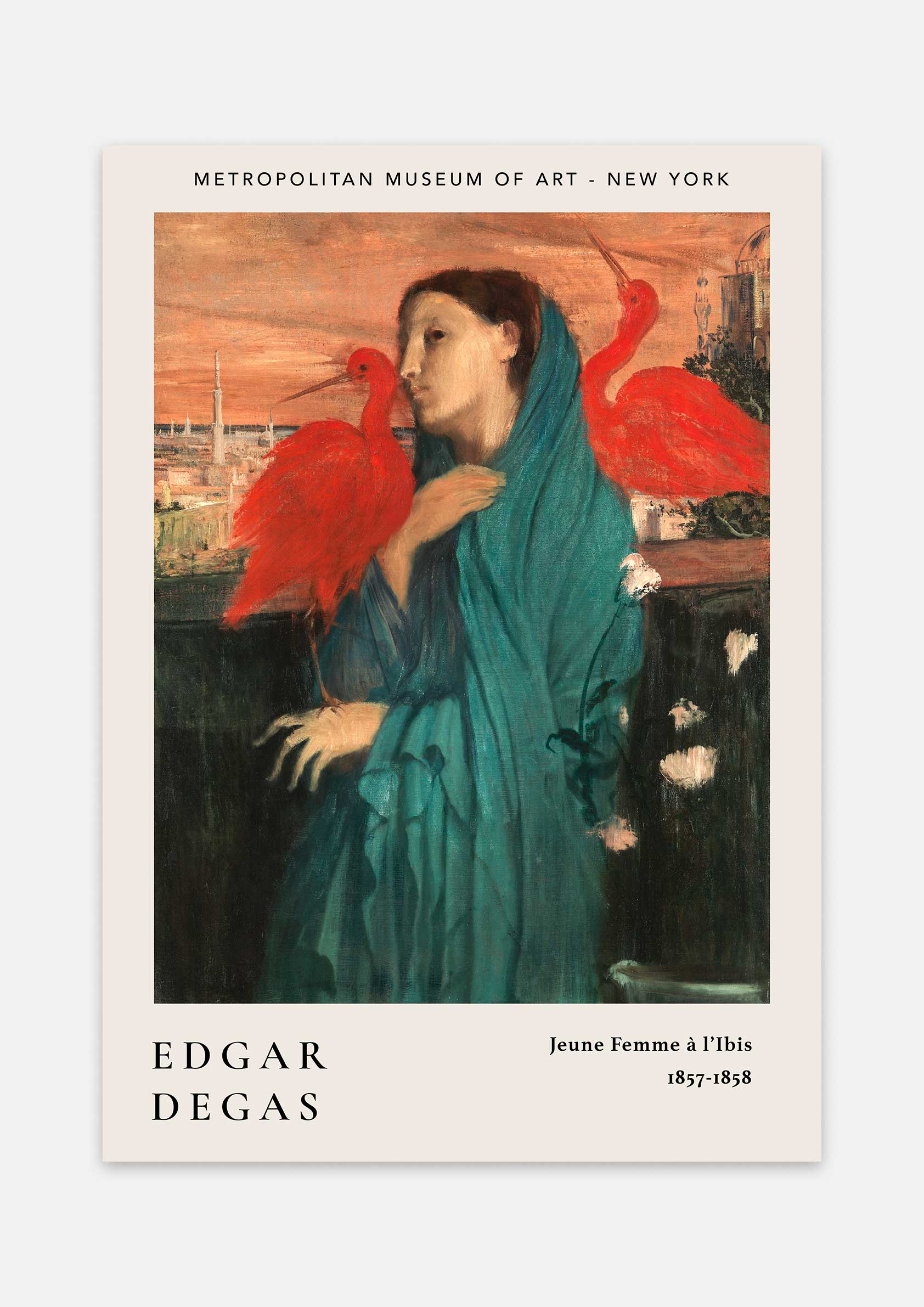 Edgar Degas - Jeune Femme à l'Ibis