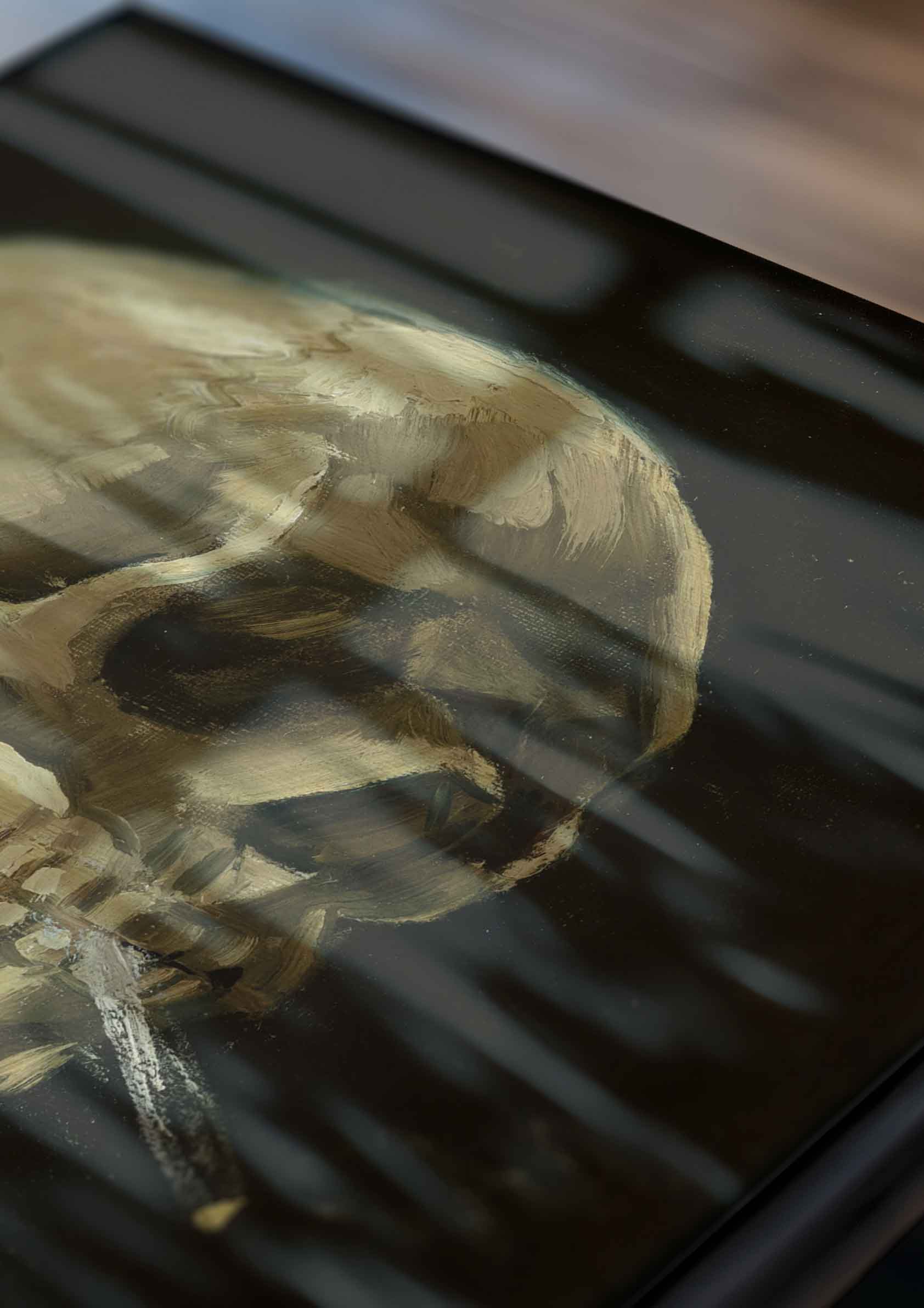 Vincent Van Gogh - Head of a Skeleton with a Burning Cigarette