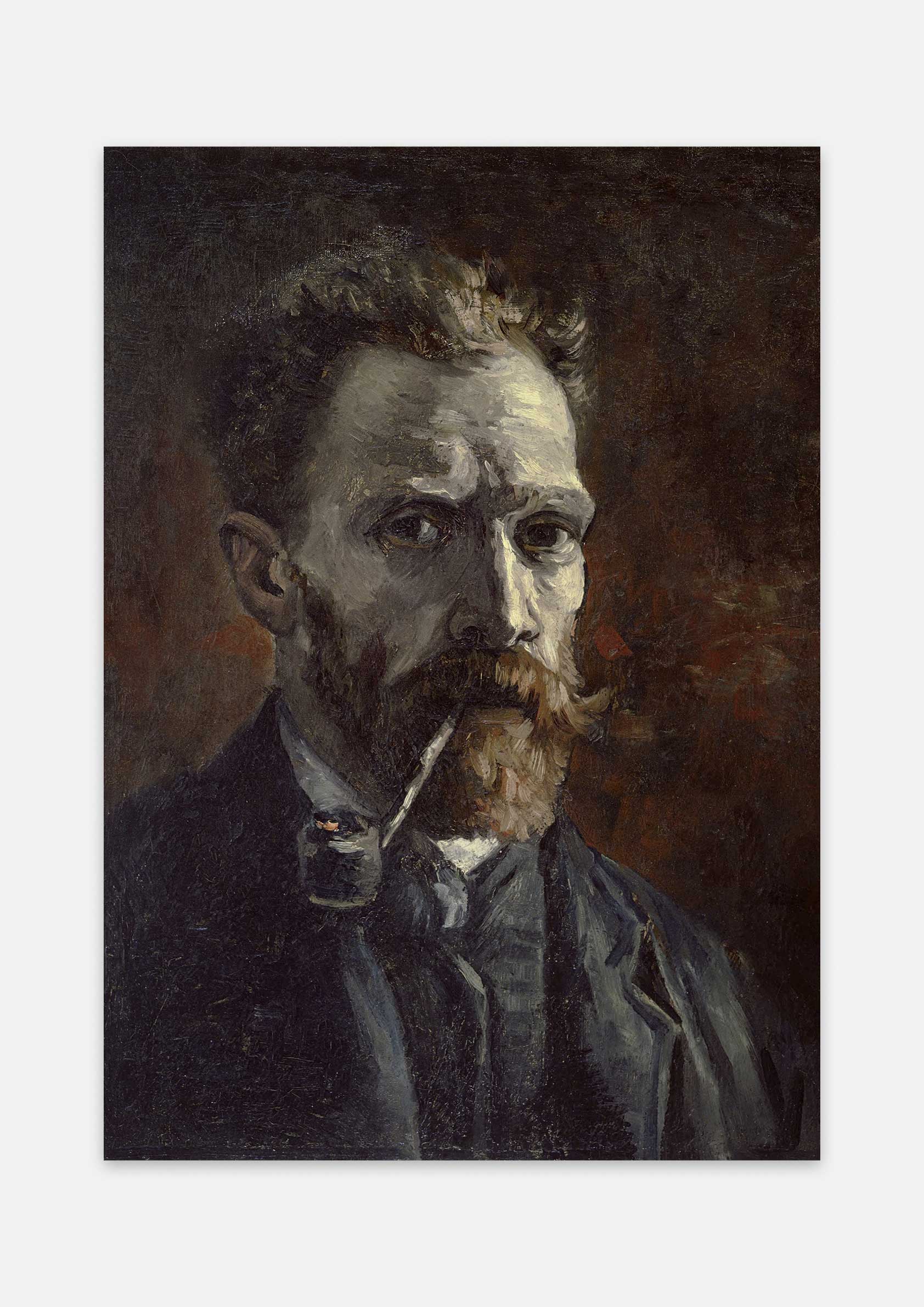 Vincent van Gogh - Autoportrait avec Pipe
