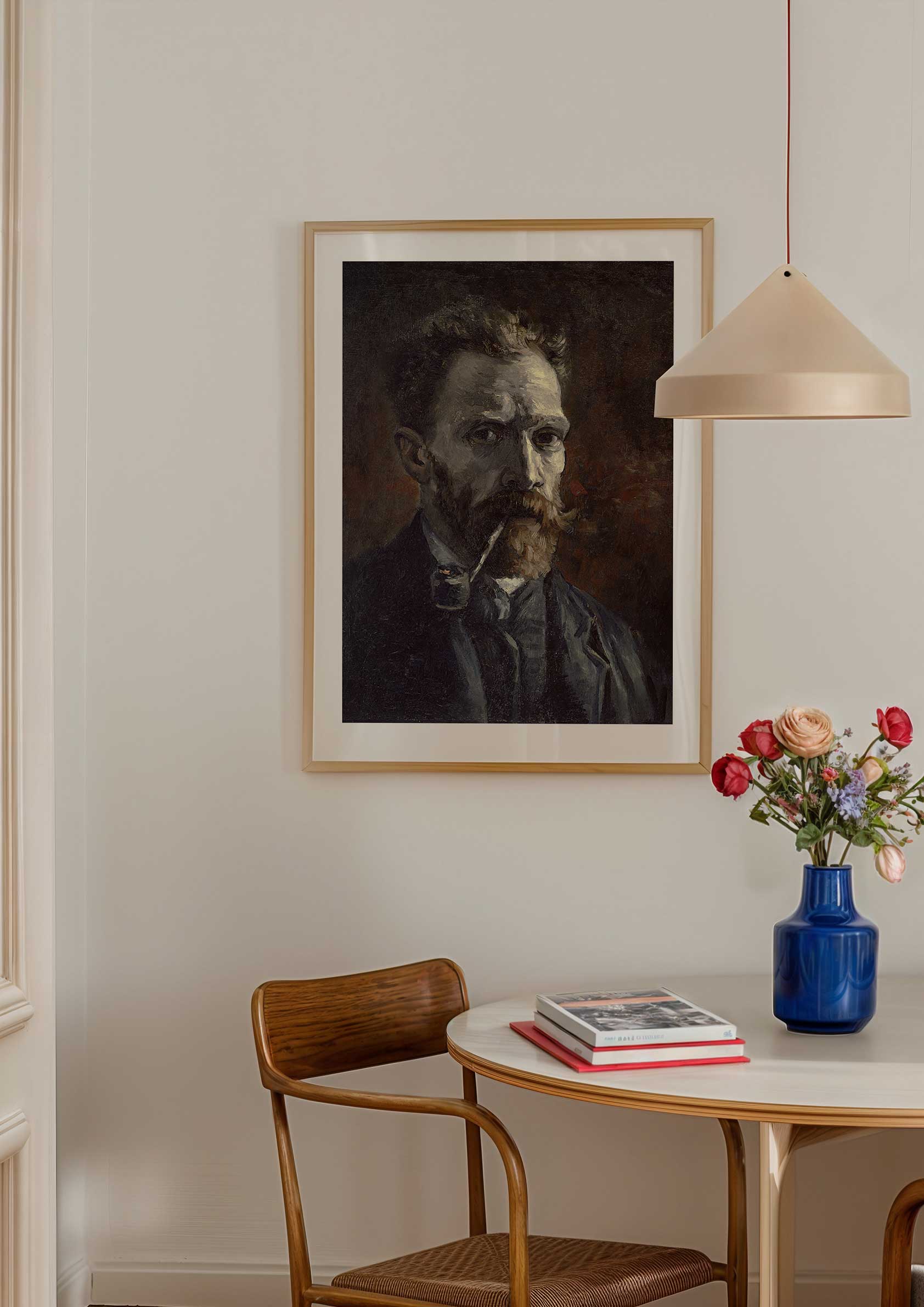 Vincent van Gogh - Autoportrait avec Pipe