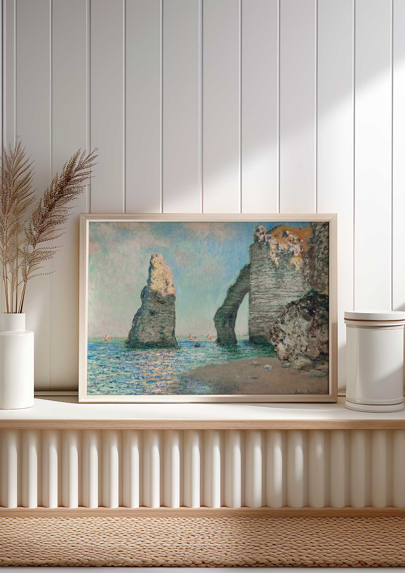 Claude Monet - Les Falaises à Étretat