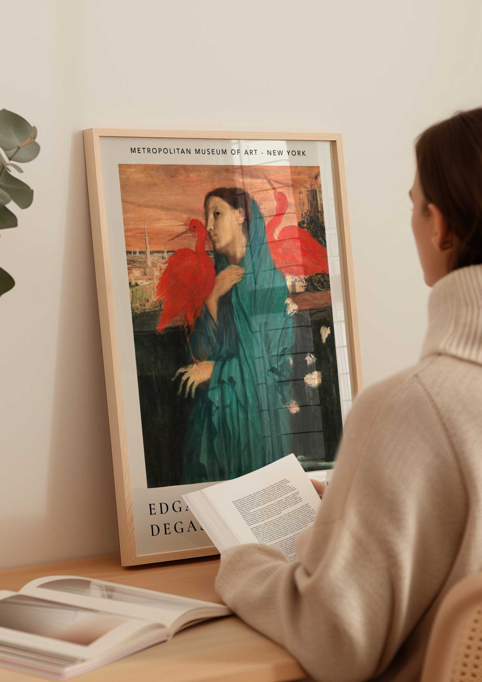 Edgar Degas - Jeune Femme à l'Ibis
