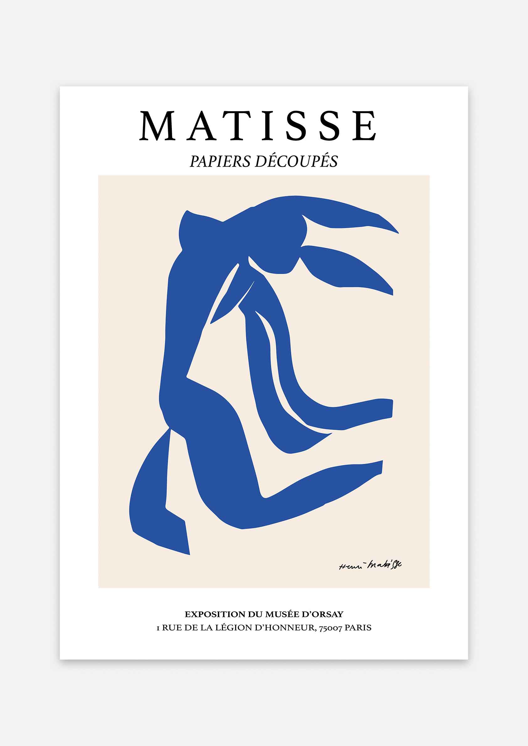 Henri Matisse - Nu Bleu VIII