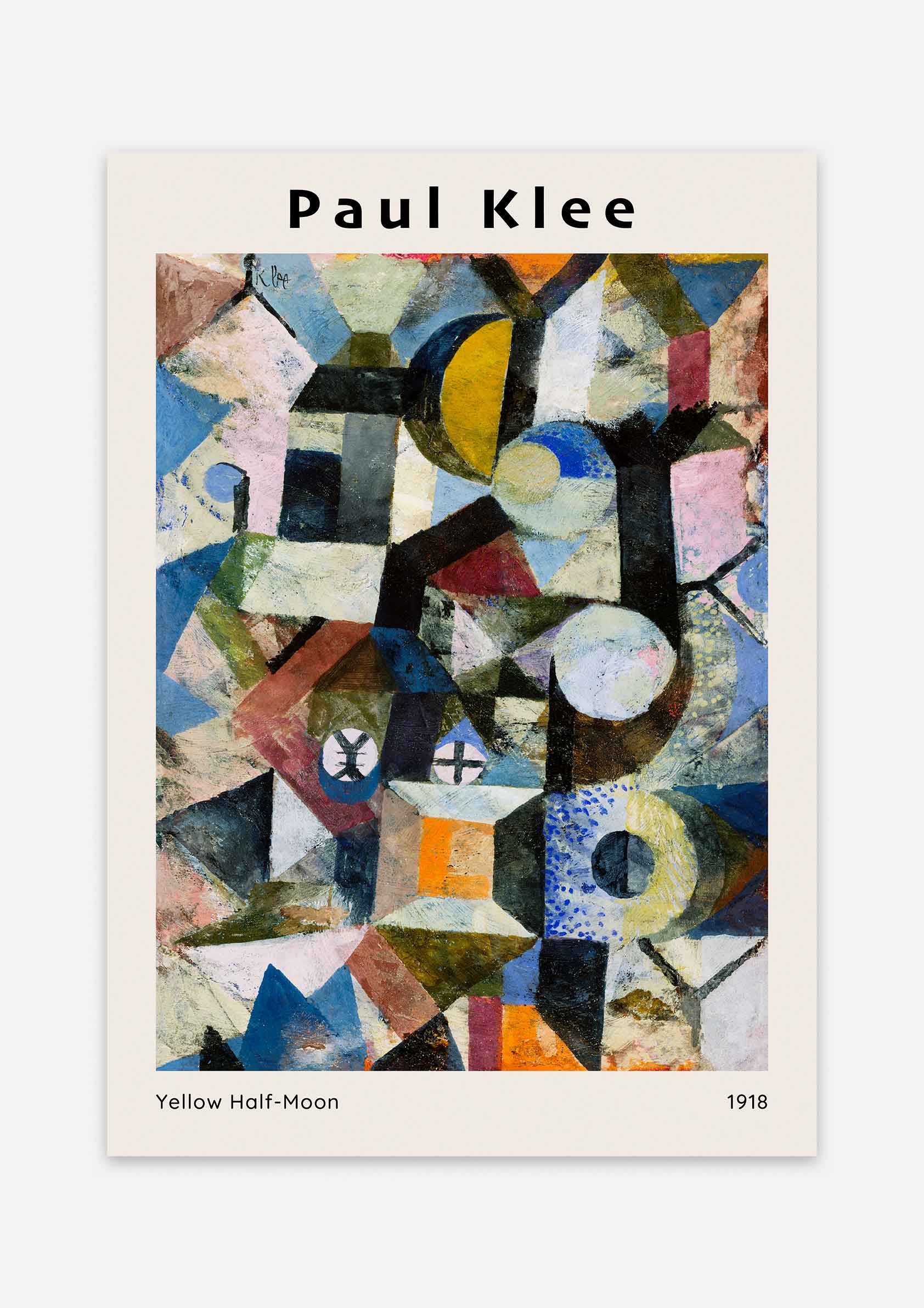 Paul Klee - Yellow Half-Moon