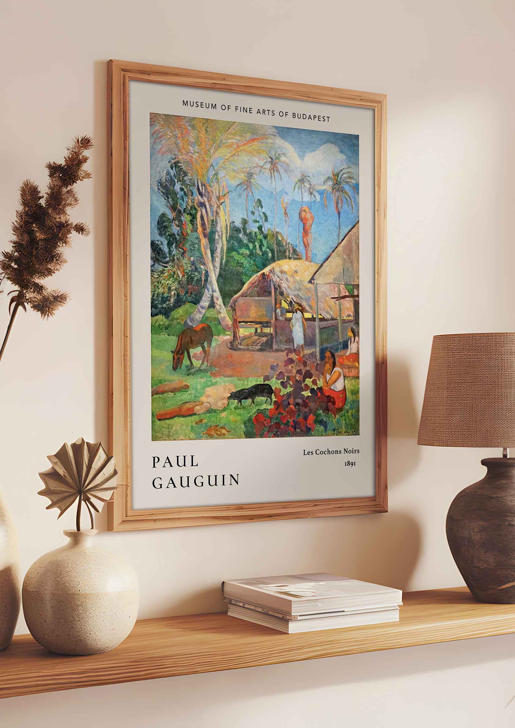 Paul Gauguin - Les Cochons Noirs