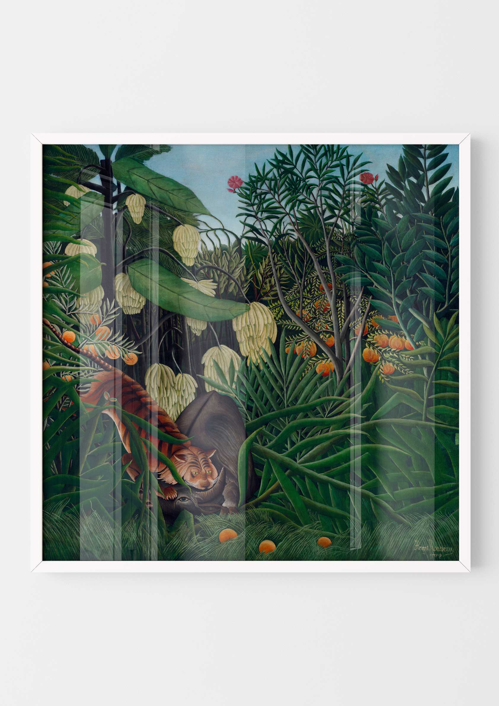 Henri Rousseau - Combat de Tigre et de Buffle