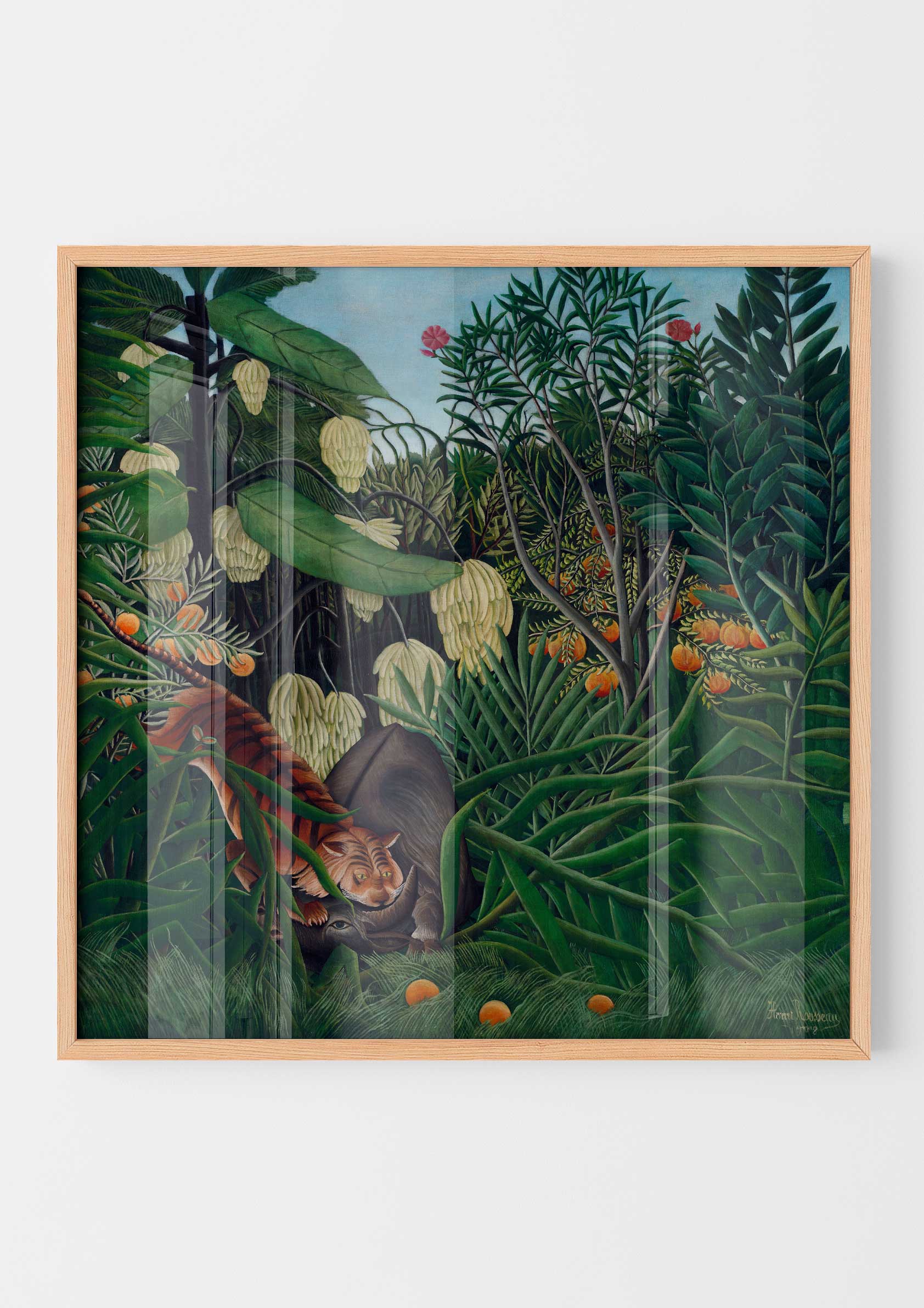 Henri Rousseau - Combat de Tigre et de Buffle