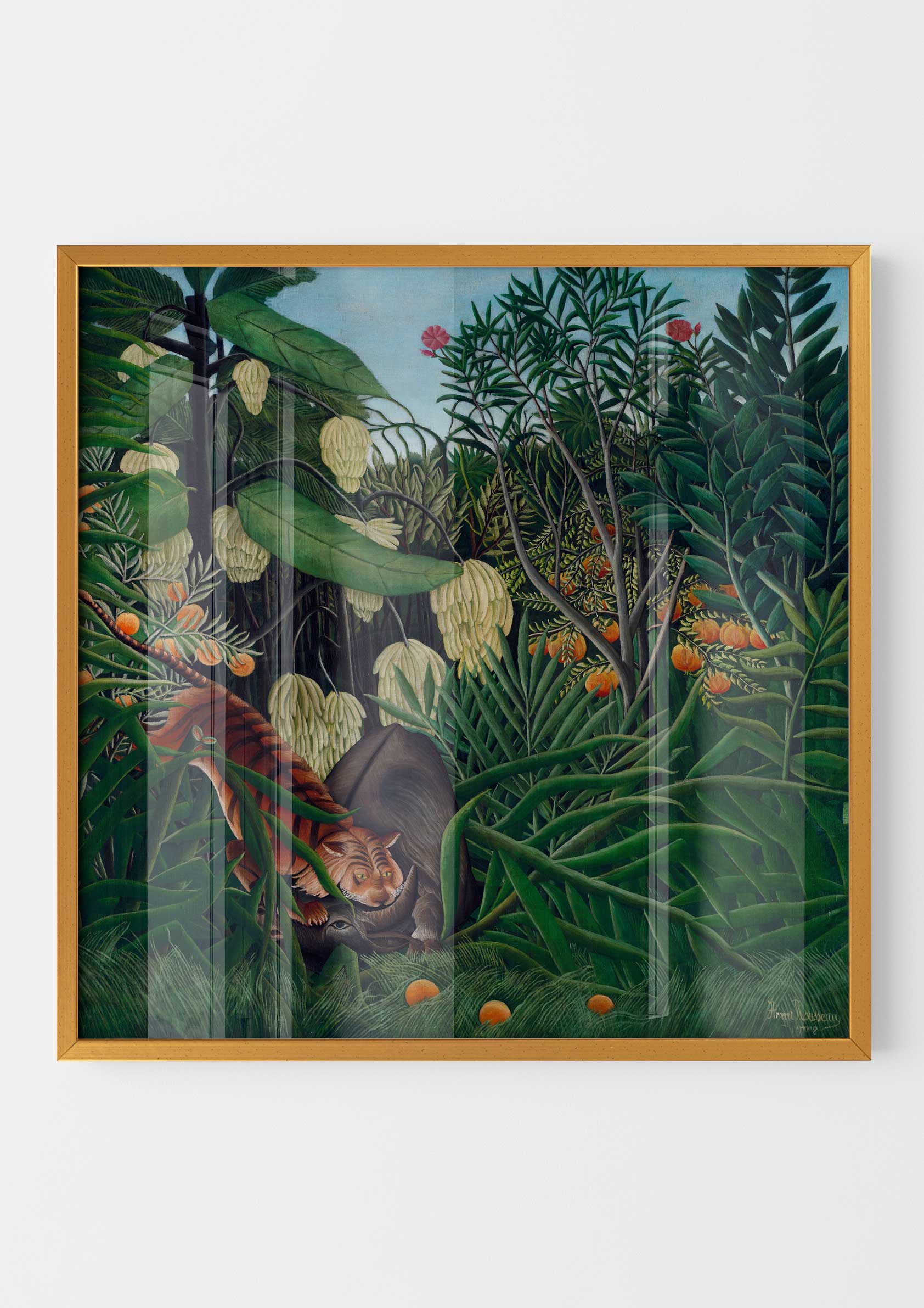 Henri Rousseau - Combat de Tigre et de Buffle
