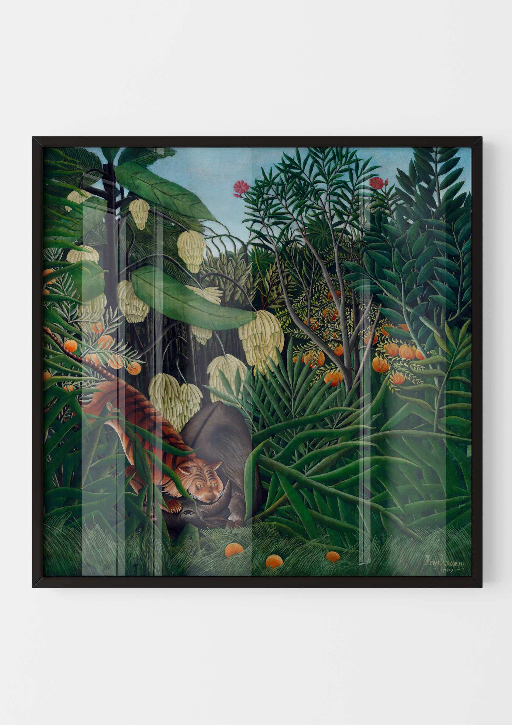 Henri Rousseau - Combat de Tigre et de Buffle
