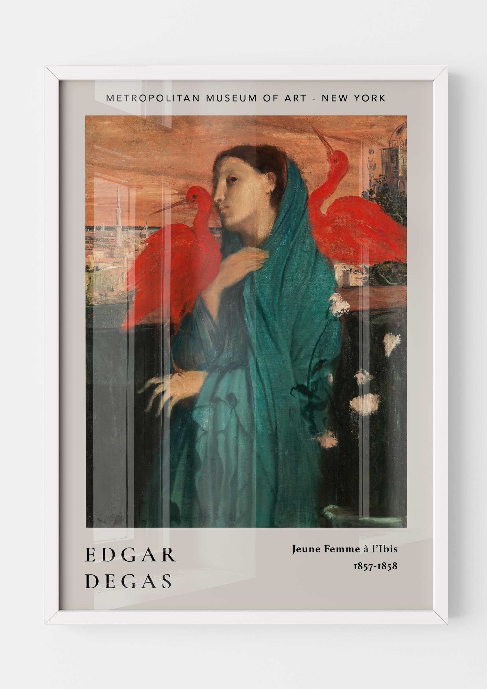 Edgar Degas - Jeune Femme à l'Ibis