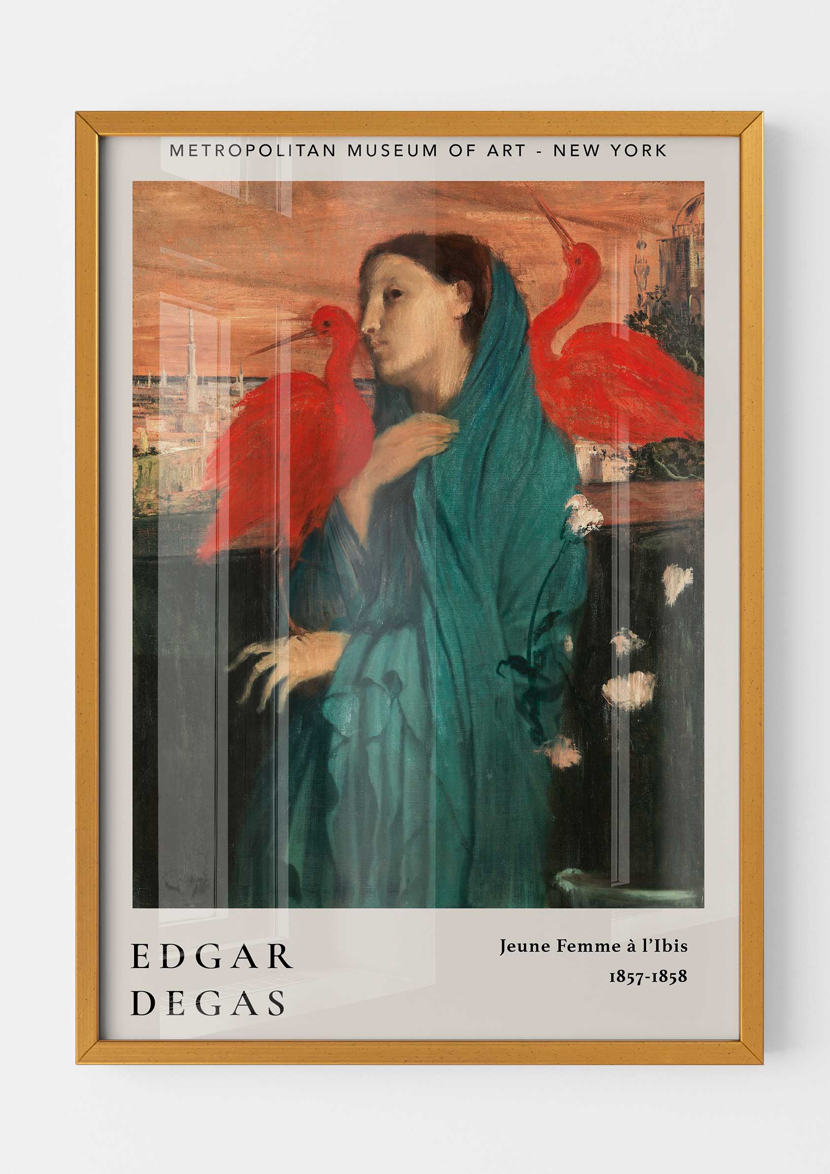 Edgar Degas - Jeune Femme à l'Ibis
