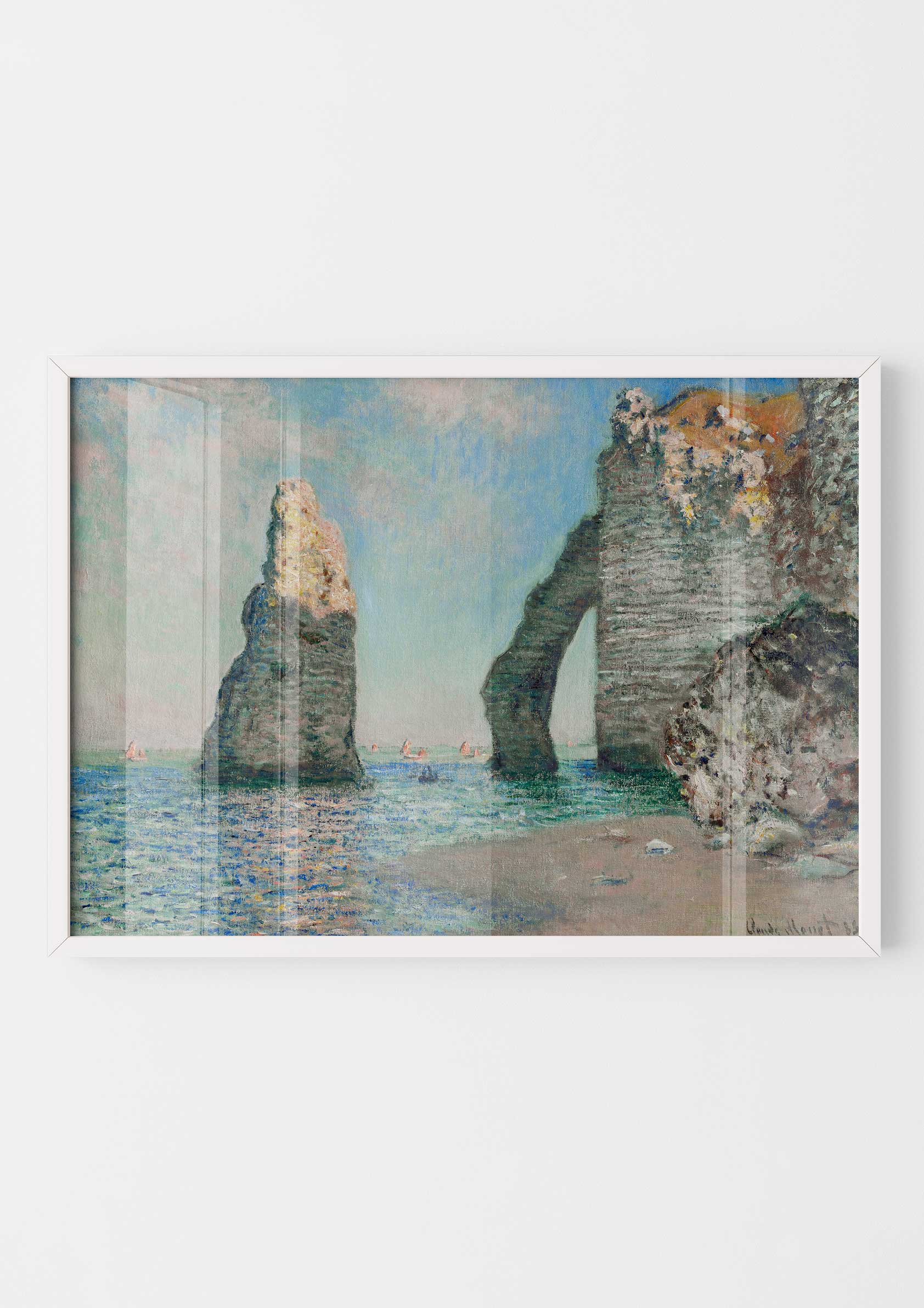 Claude Monet - Les Falaises à Étretat