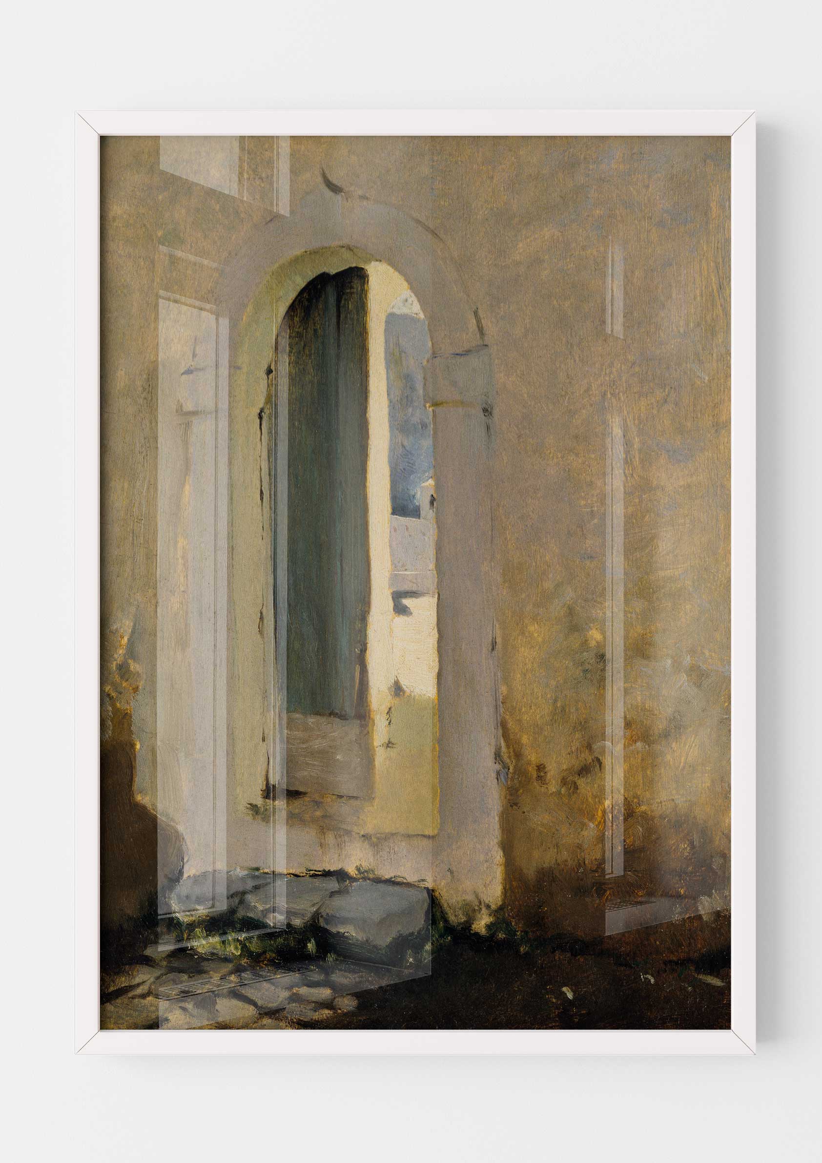 John Singer Sargent - Open Doorway Morocco