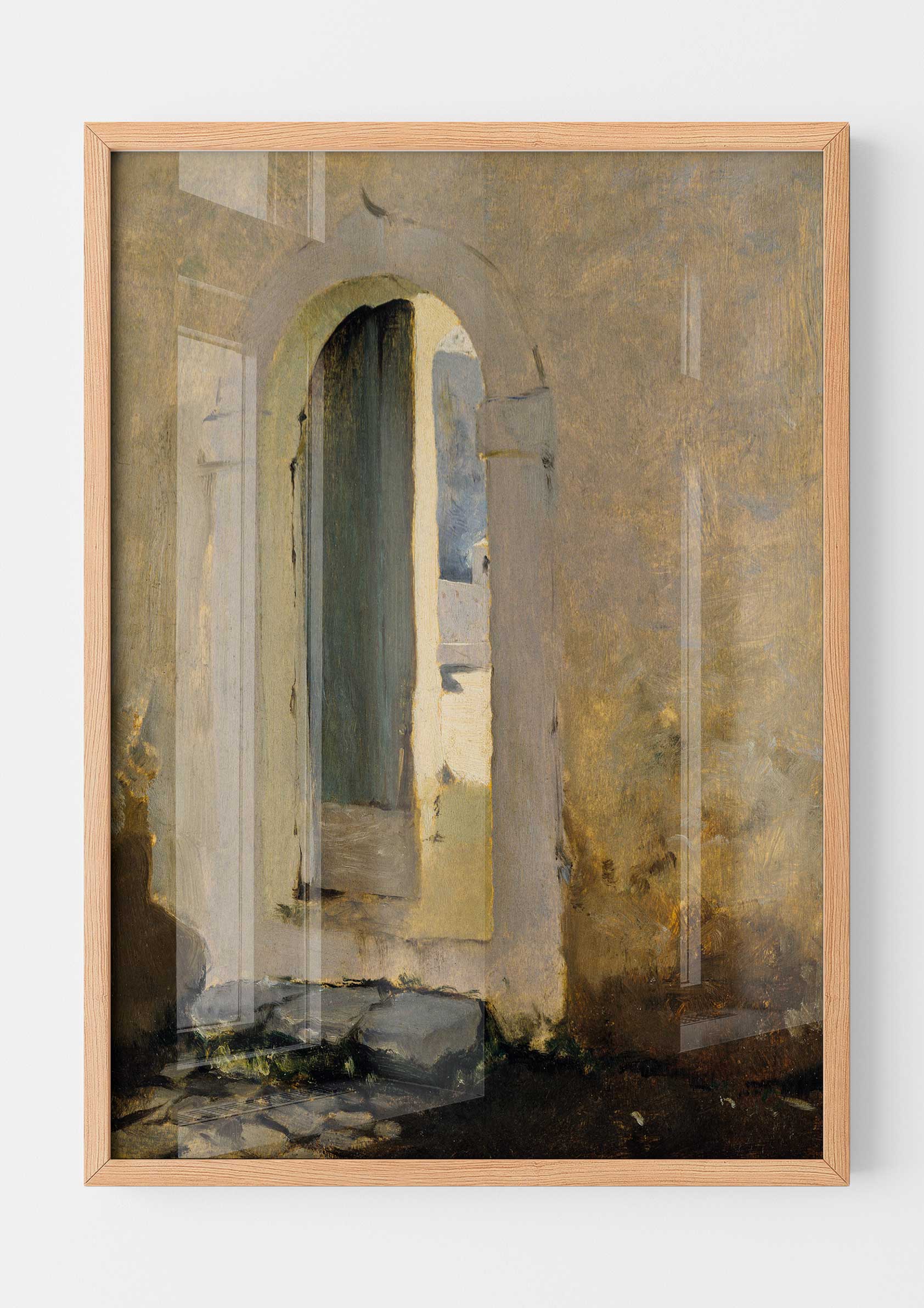 John Singer Sargent - Open Doorway Morocco