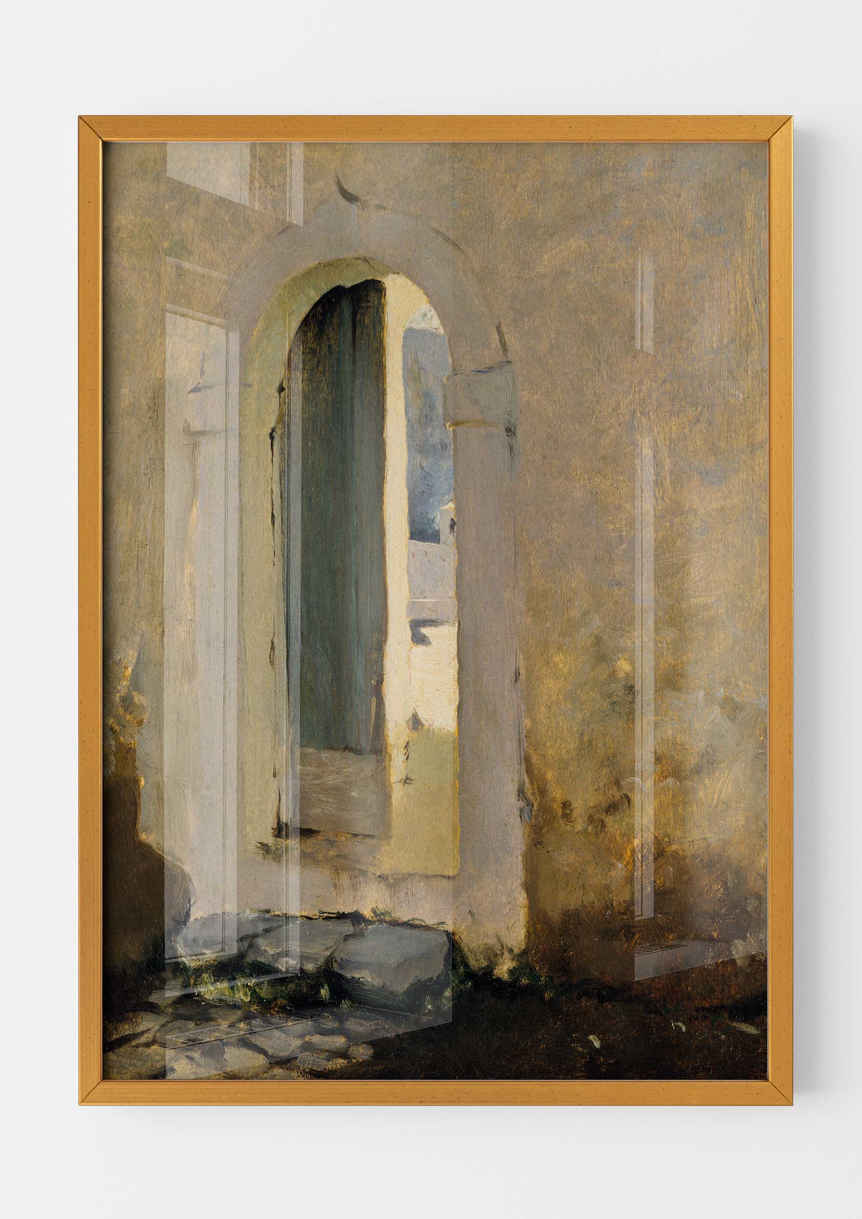John Singer Sargent - Open Doorway Morocco