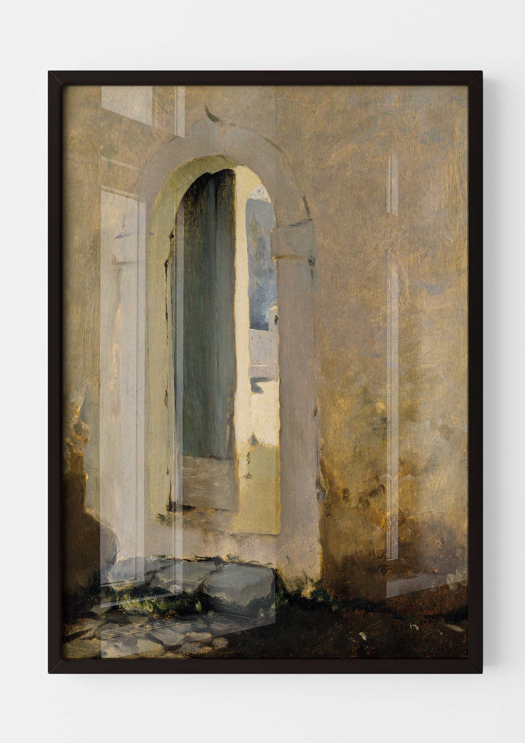 John Singer Sargent - Open Doorway Morocco