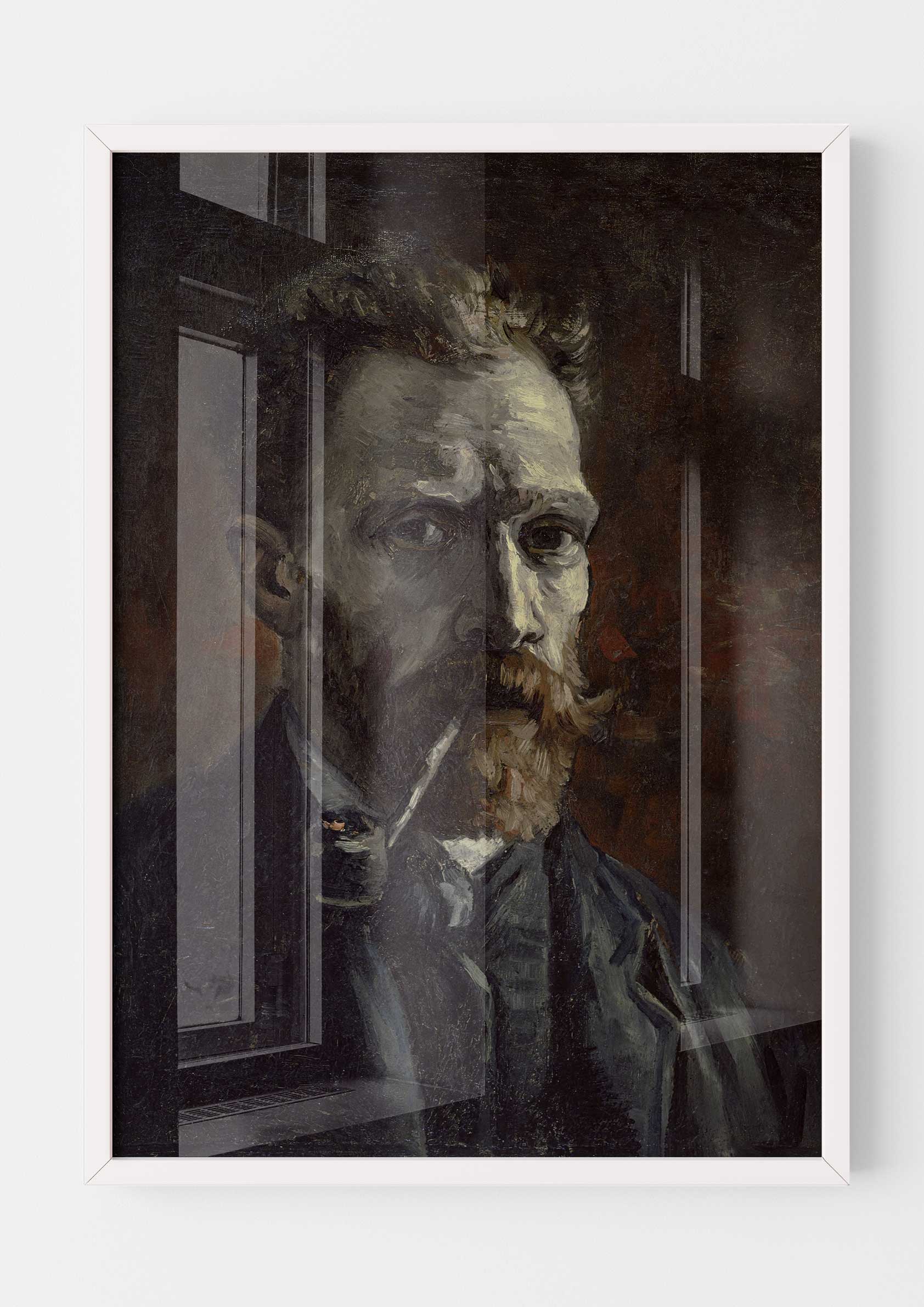 Vincent van Gogh - Autoportrait avec Pipe