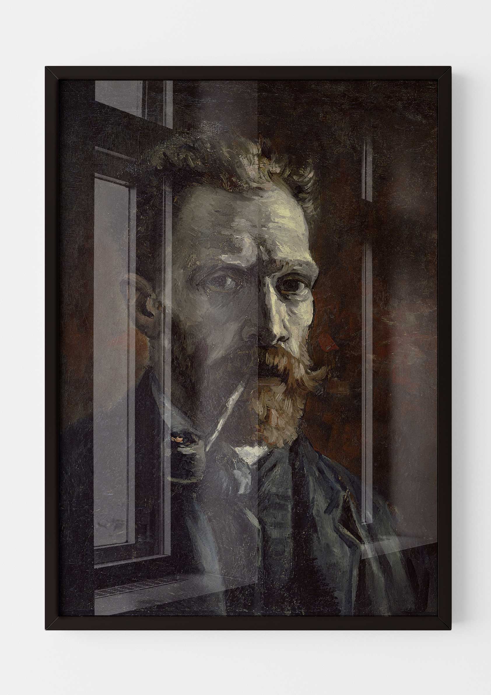 Vincent van Gogh - Autoportrait avec Pipe