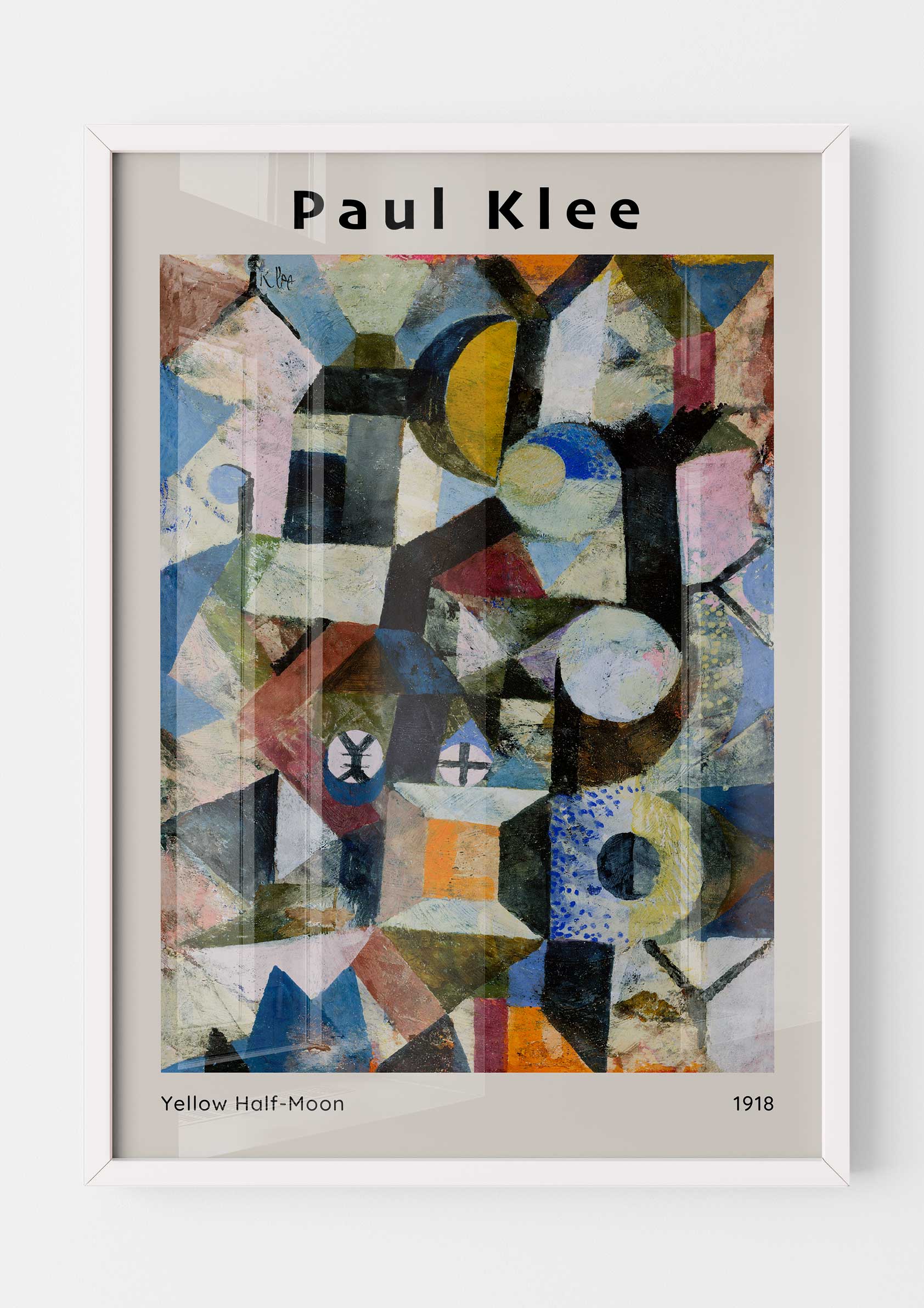 Paul Klee - Yellow Half-Moon
