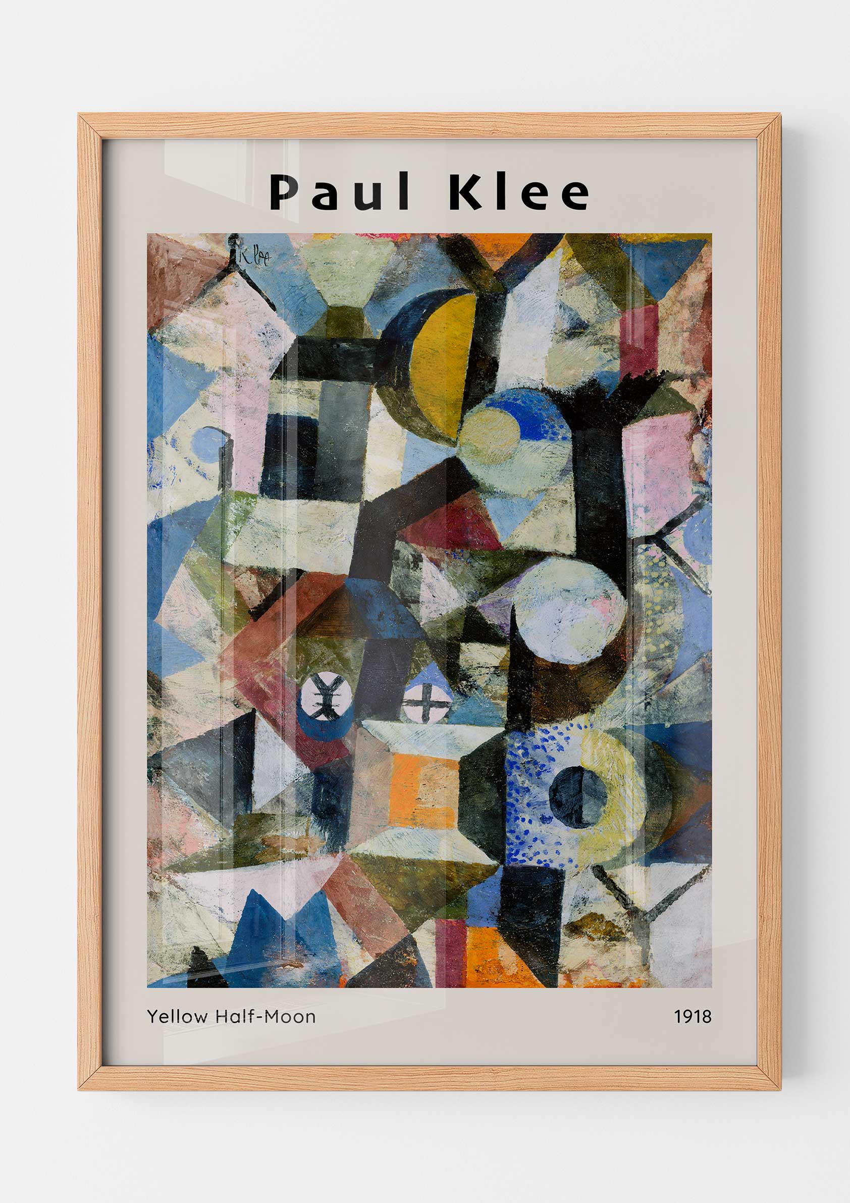 Paul Klee - Yellow Half-Moon