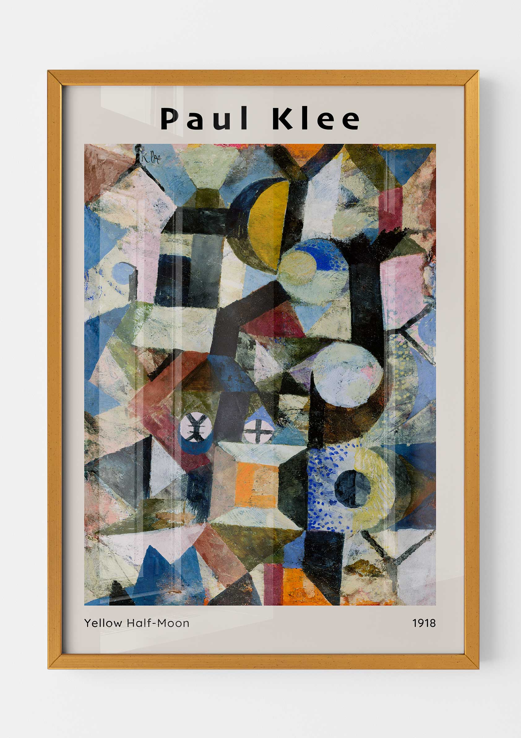 Paul Klee - Yellow Half-Moon