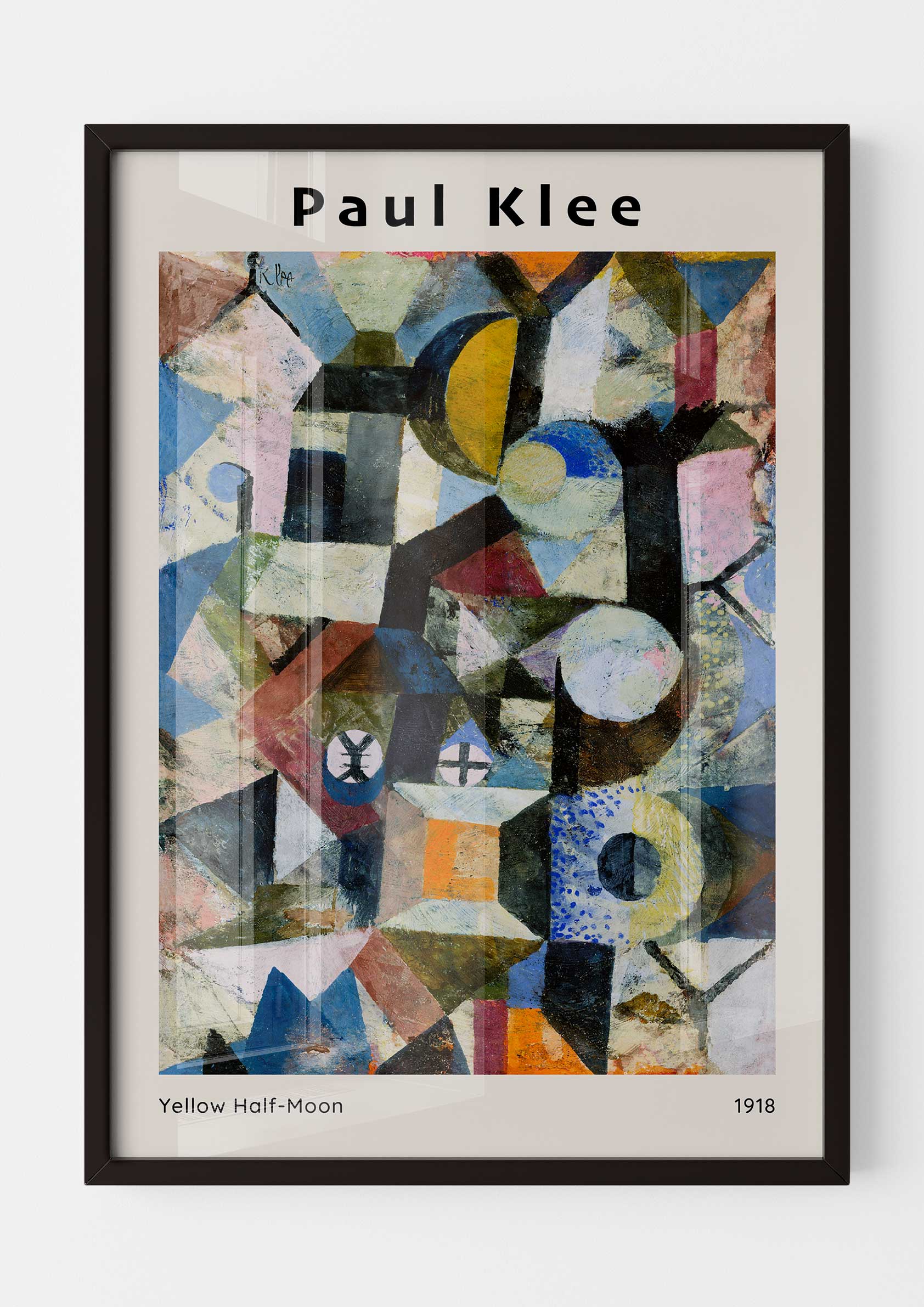 Paul Klee - Yellow Half-Moon