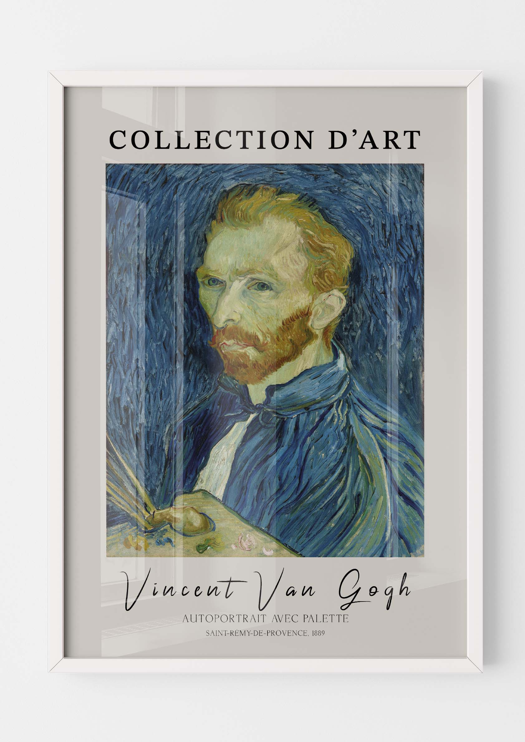 Vincent Van Gogh - Autoportrait avec Palette