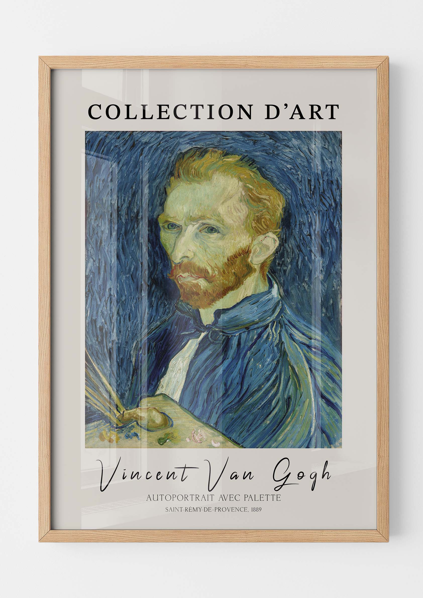 Vincent Van Gogh - Autoportrait avec Palette