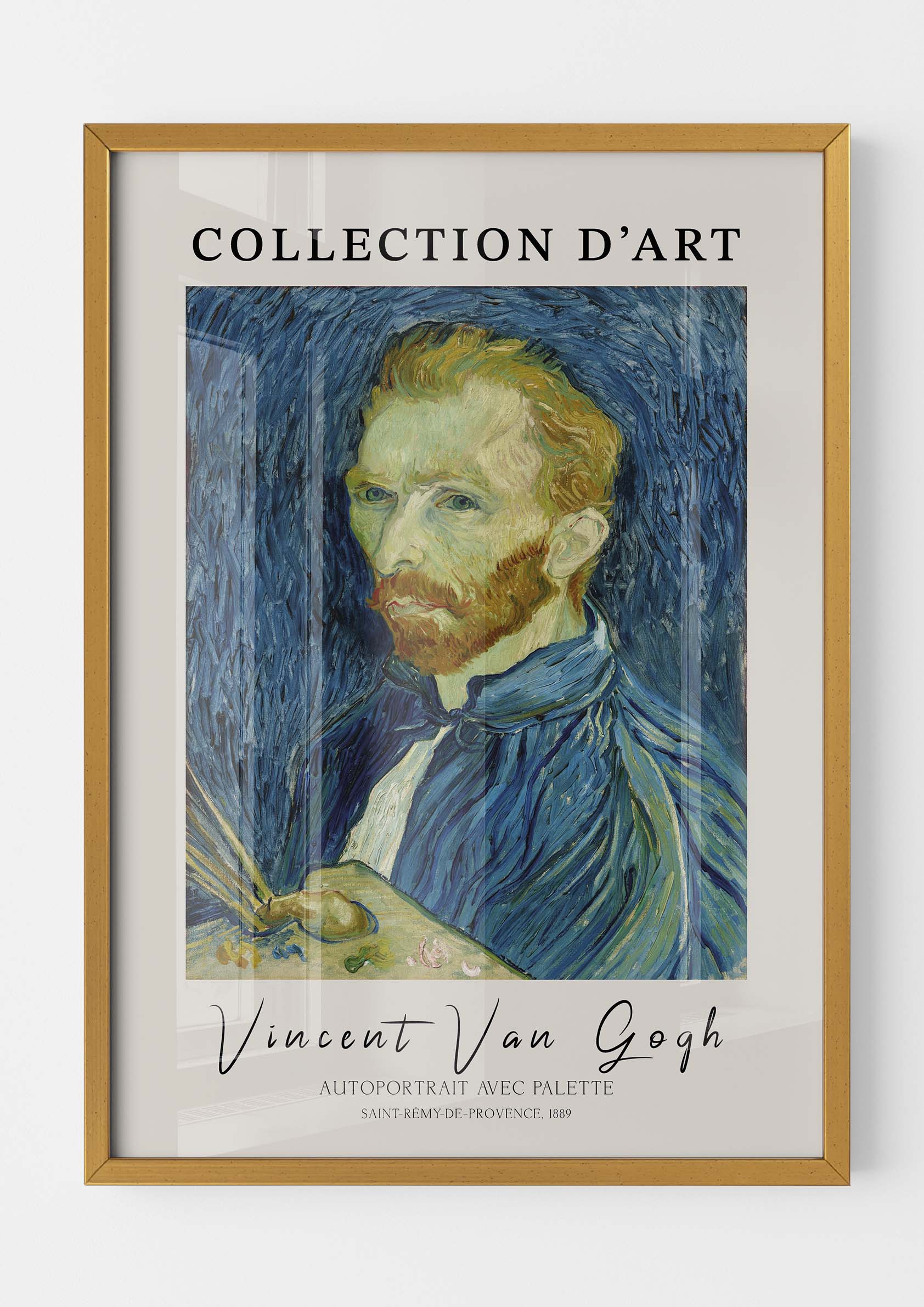 Vincent Van Gogh - Autoportrait avec Palette