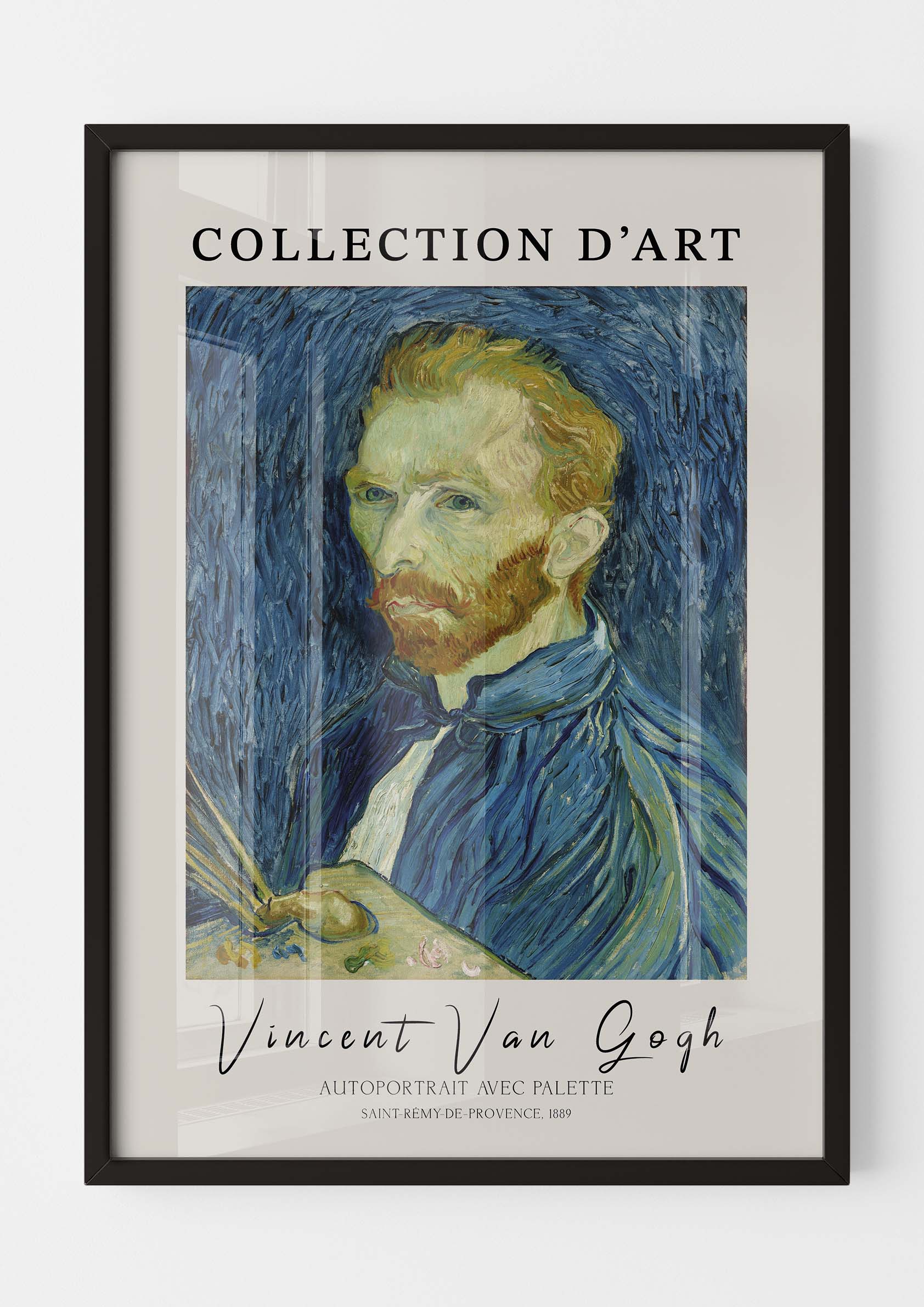 Vincent Van Gogh - Autoportrait avec Palette