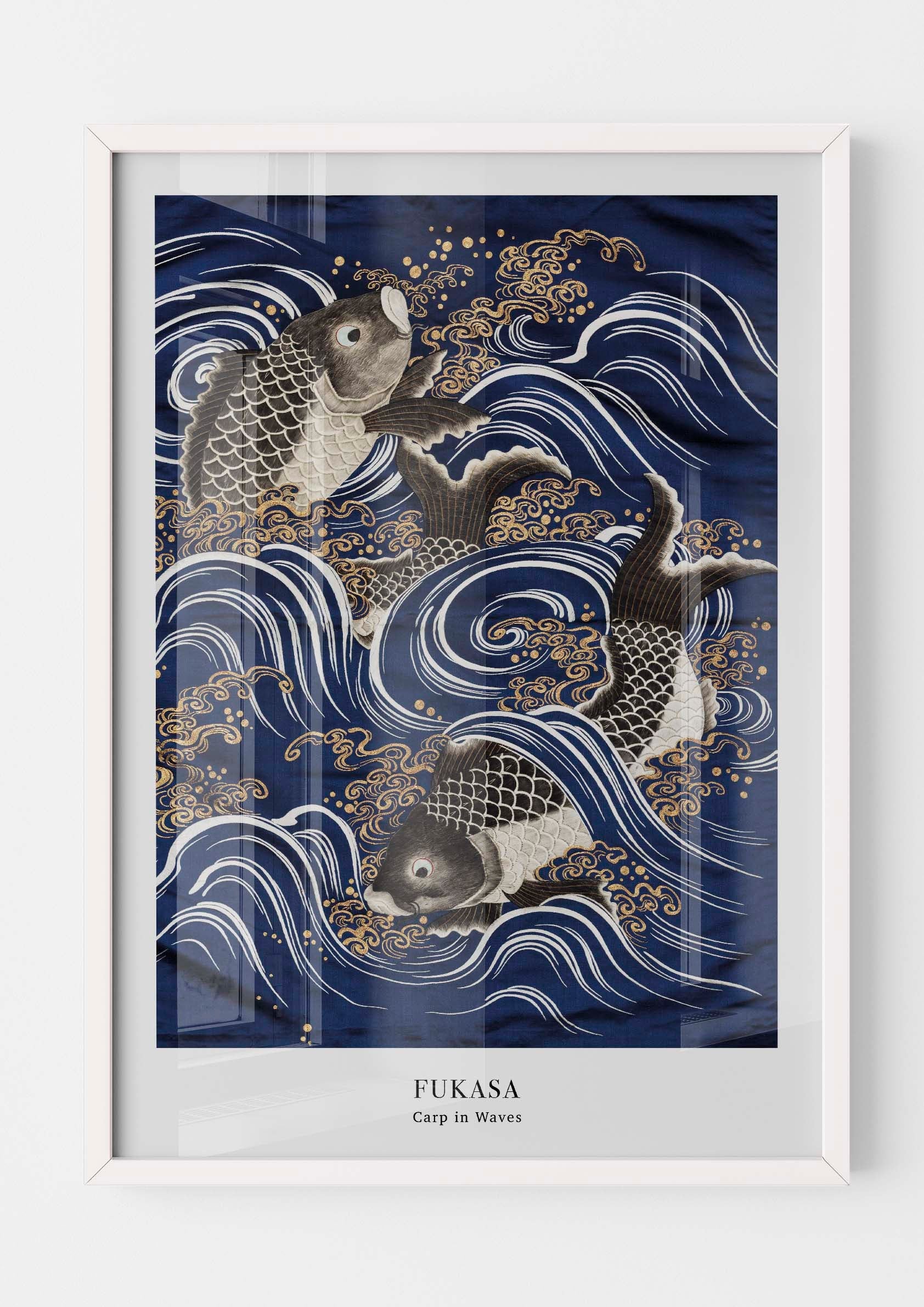 Fukasa - Carp in Waves